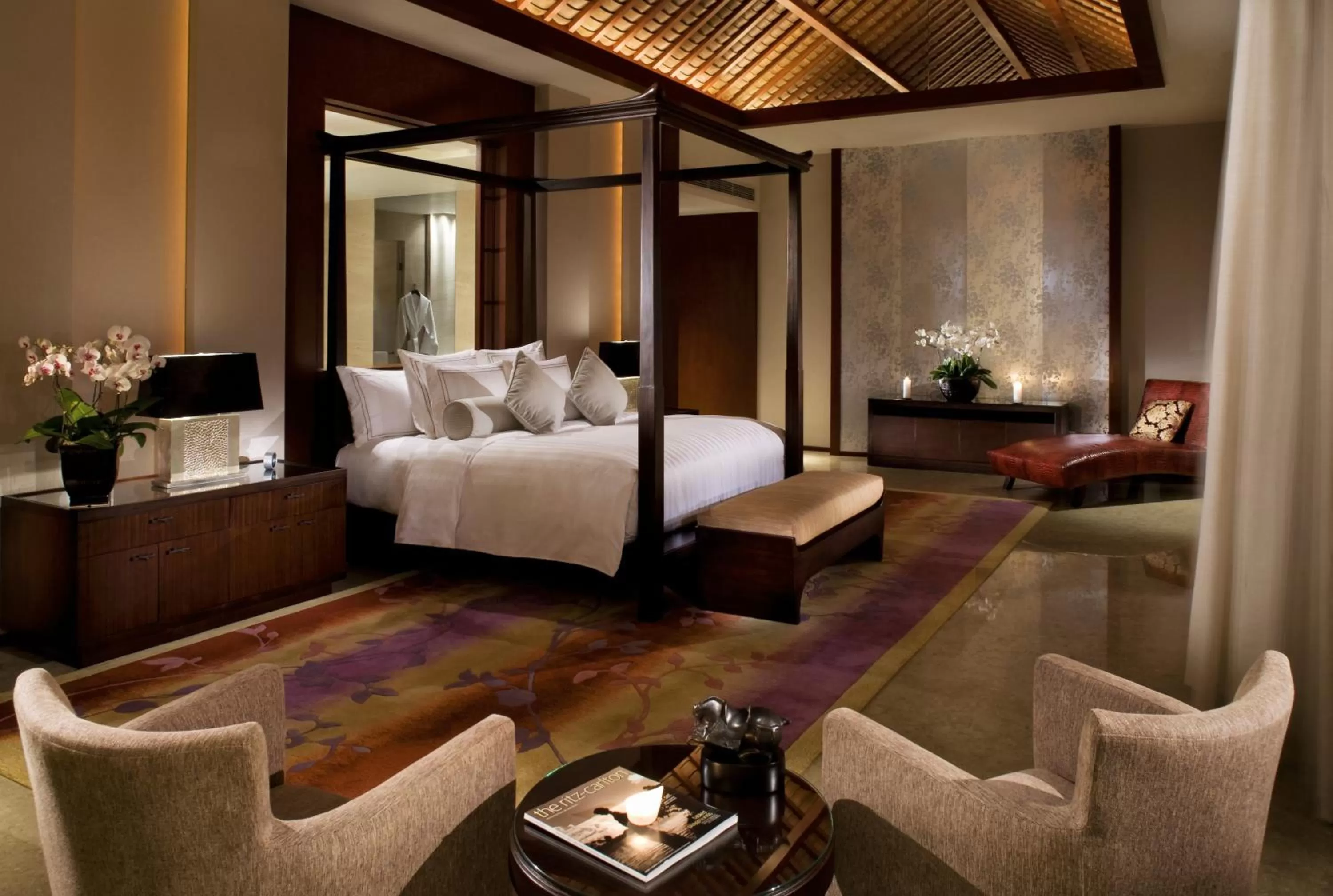 Bedroom, Bed in The Ritz-Carlton Sanya, Yalong Bay