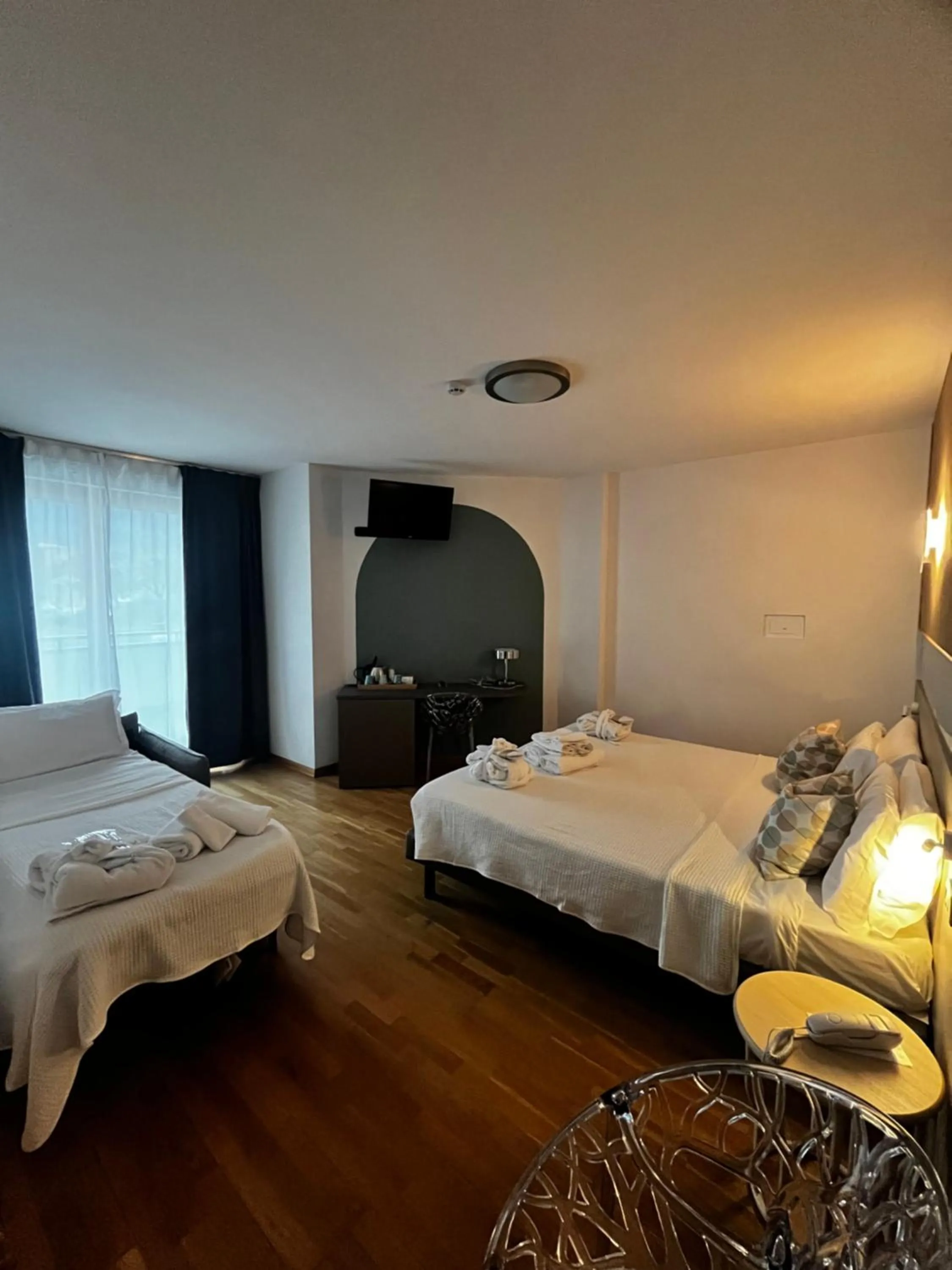 Bed in Hotel Oasi Wellness & Spa