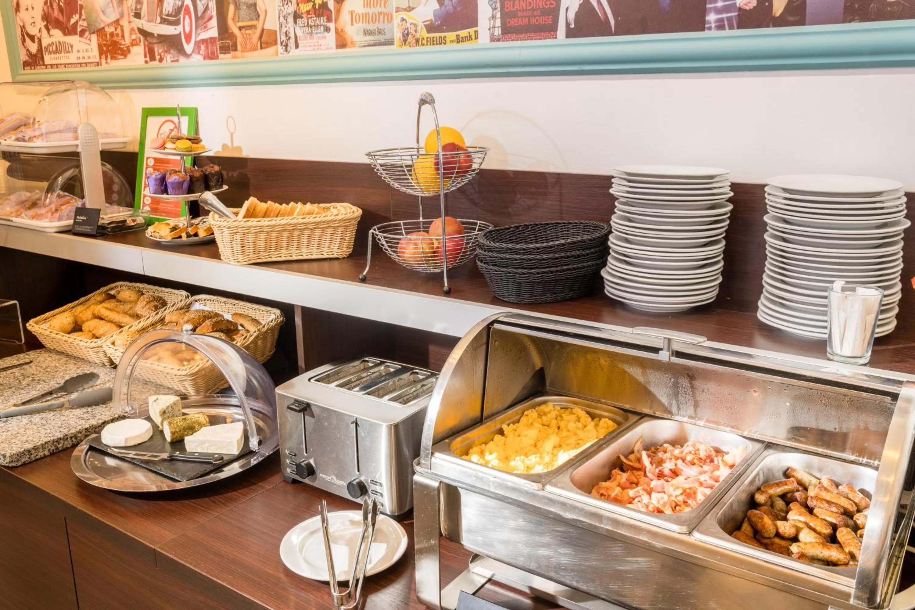 Buffet breakfast in Best Western Plus Celebrity Suites