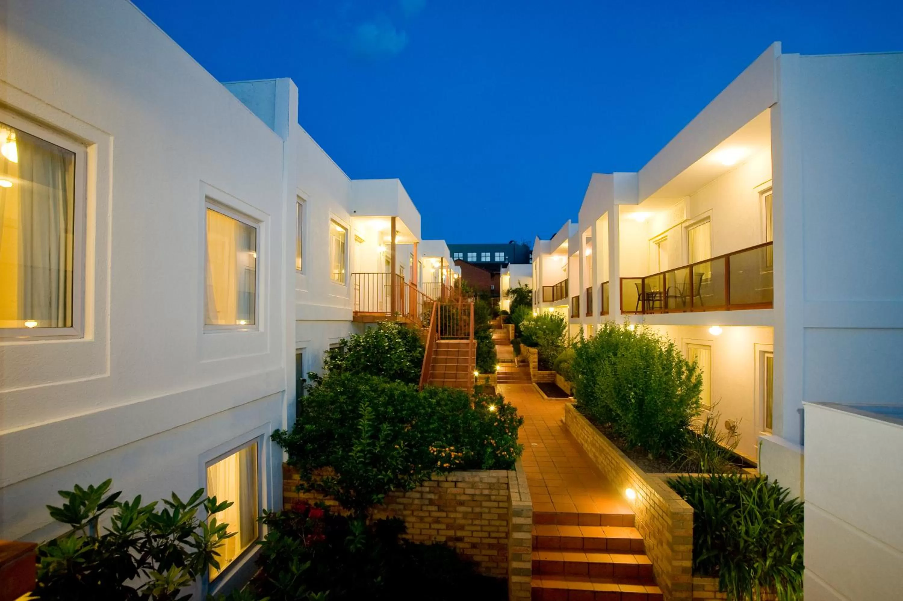 Facade/entrance in Hawthorn Gardens Serviced Apartments