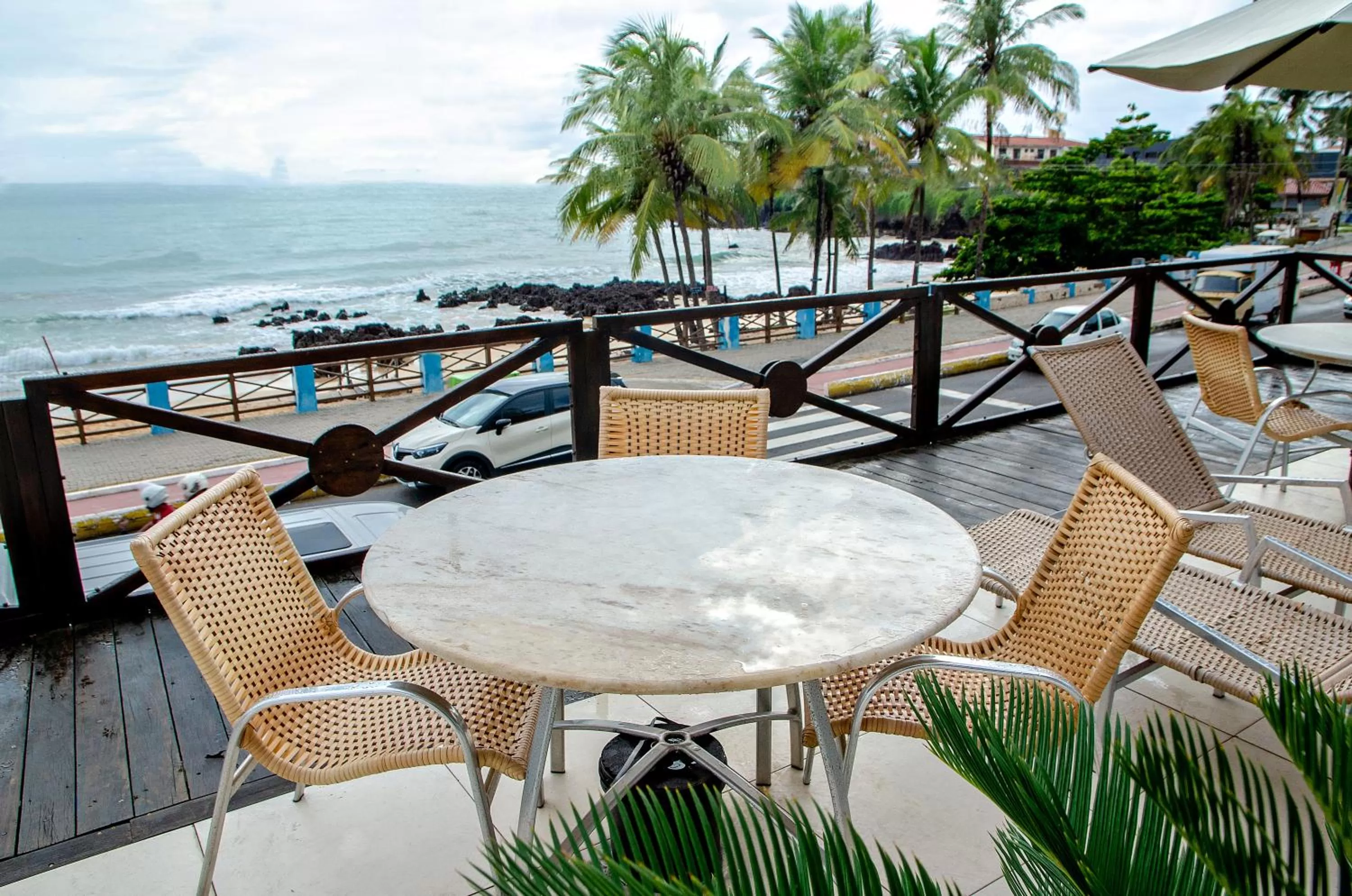 Balcony/Terrace in La Belle Beach Hotel
