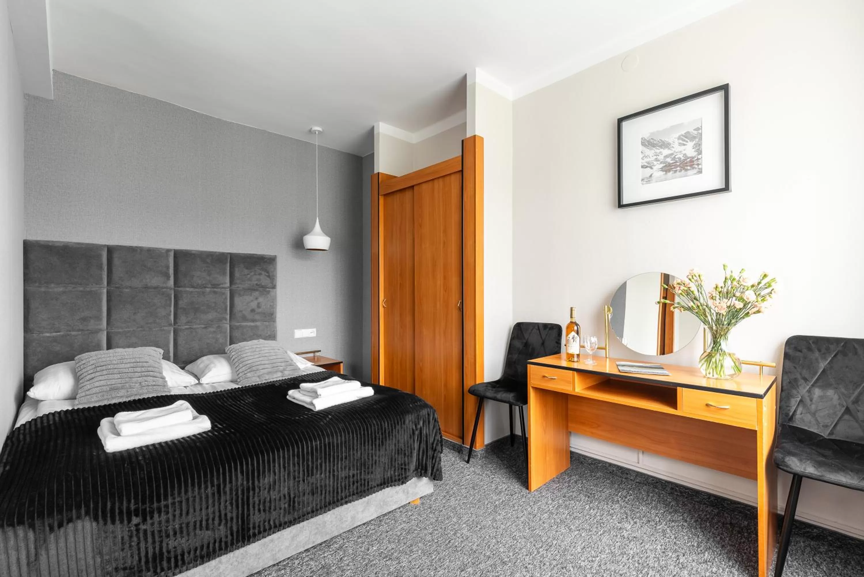 Bedroom, Bed in Hotel Helios 300m od Krupówek nowy BASEN od 12 lipca