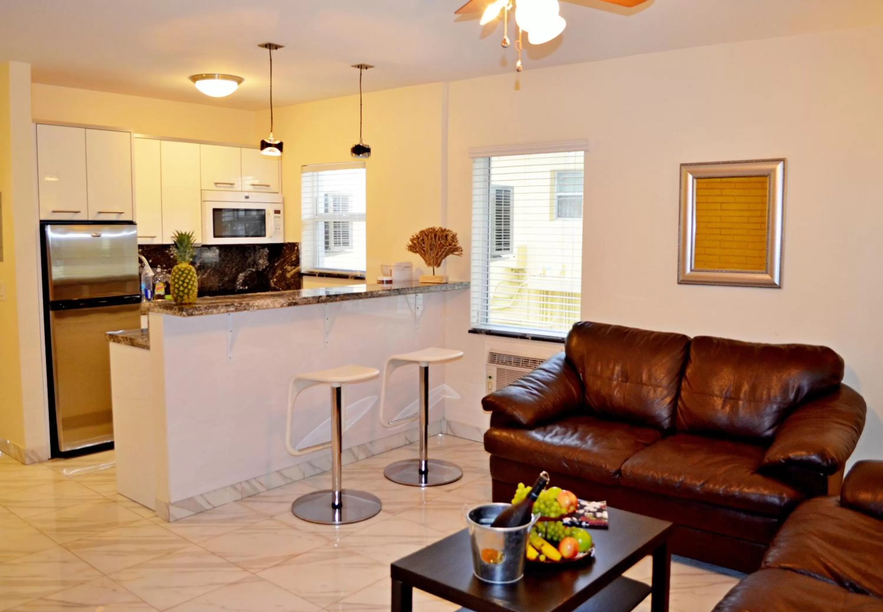 Kitchen or kitchenette in Ocean Drive Villas