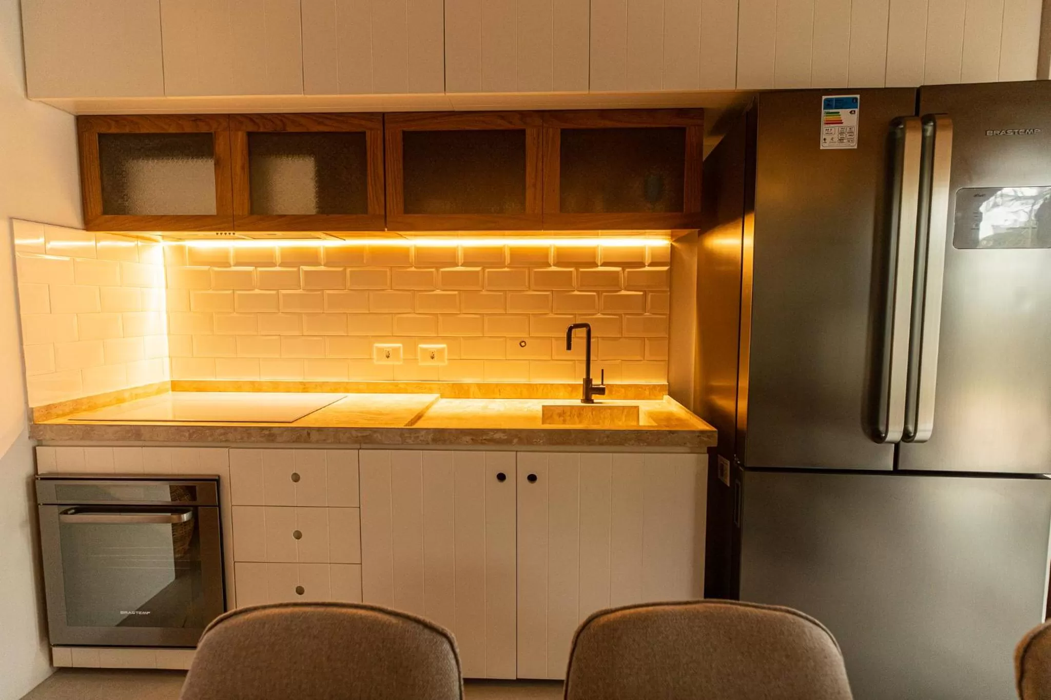 Kitchen or kitchenette in Villa Canziani & Donato