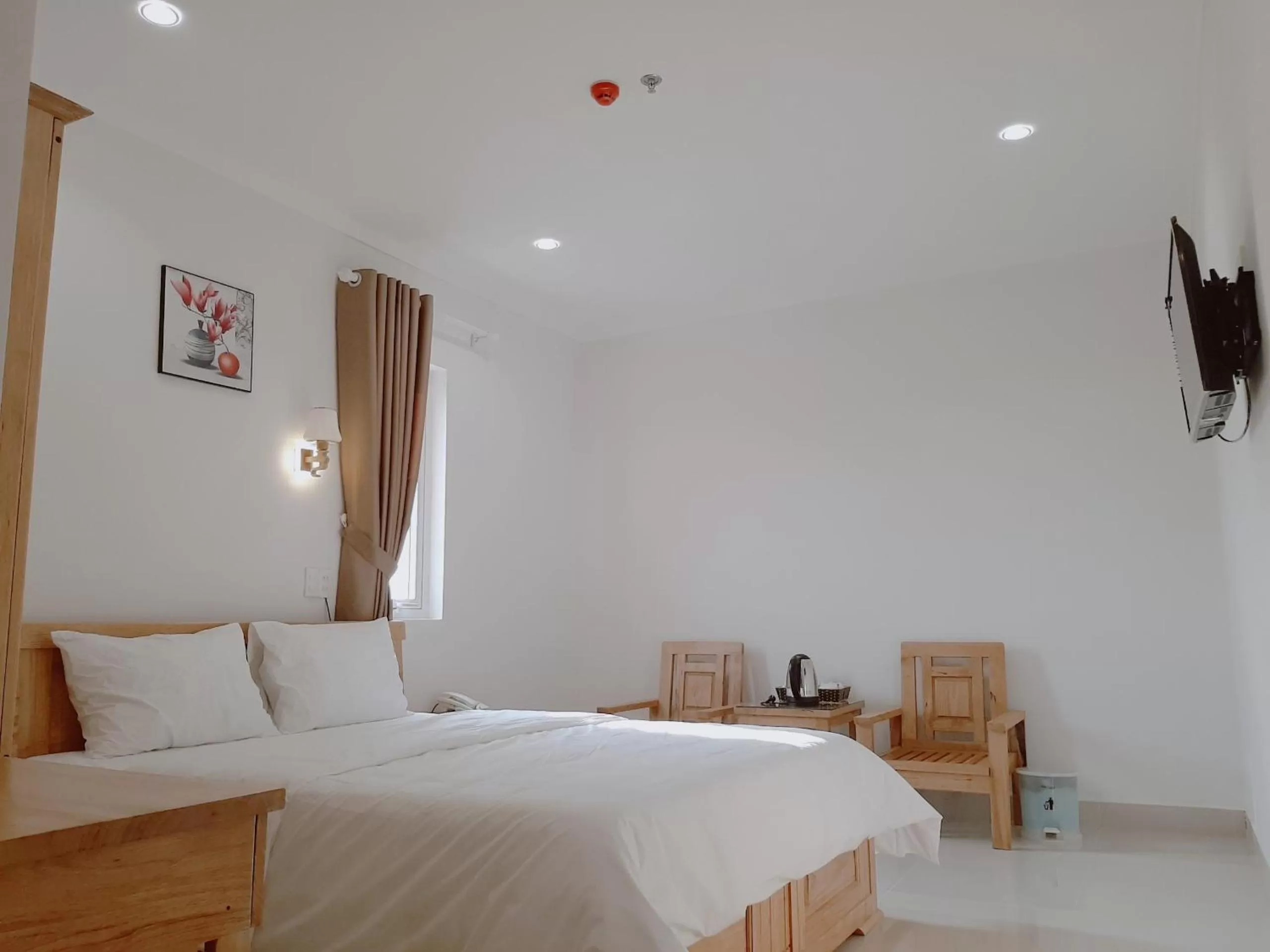 Bed in Minh Manh Hotel 2