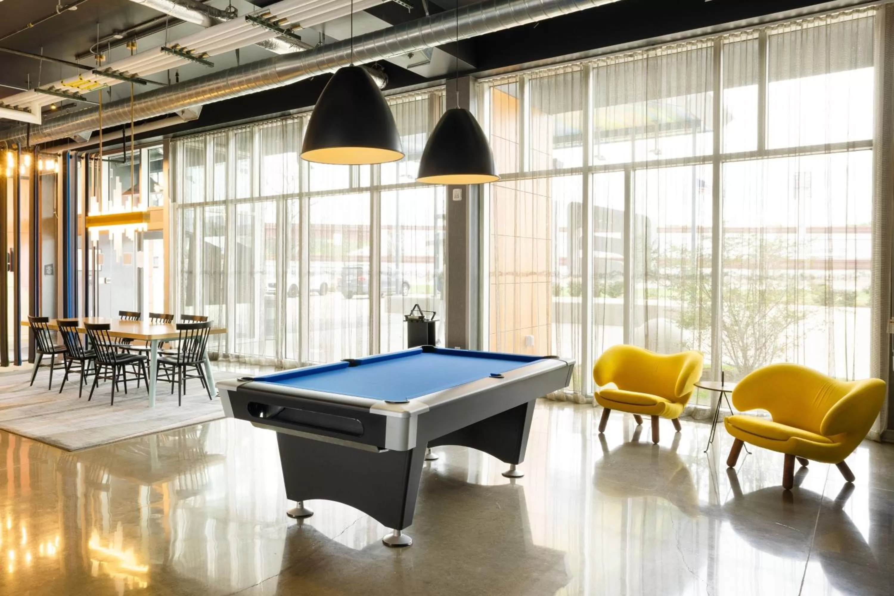 Lobby or reception in Aloft Austin Airport