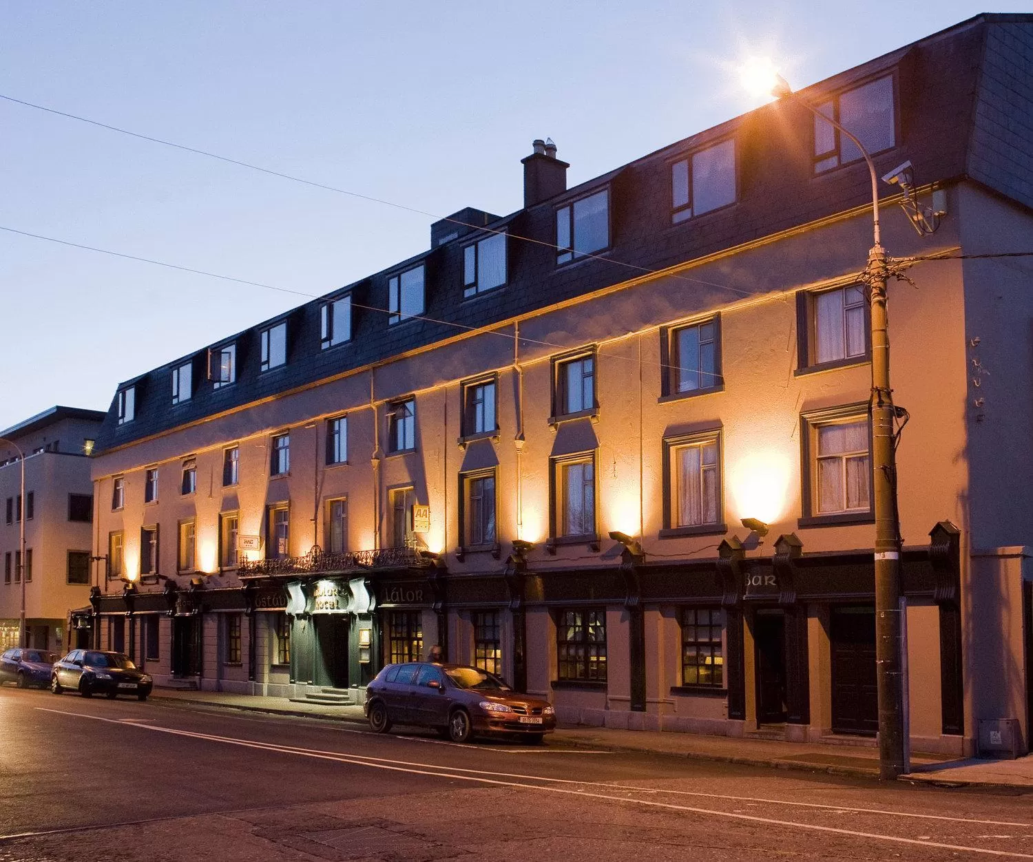 Facade/entrance in Lawlors Hotel Dungarvan