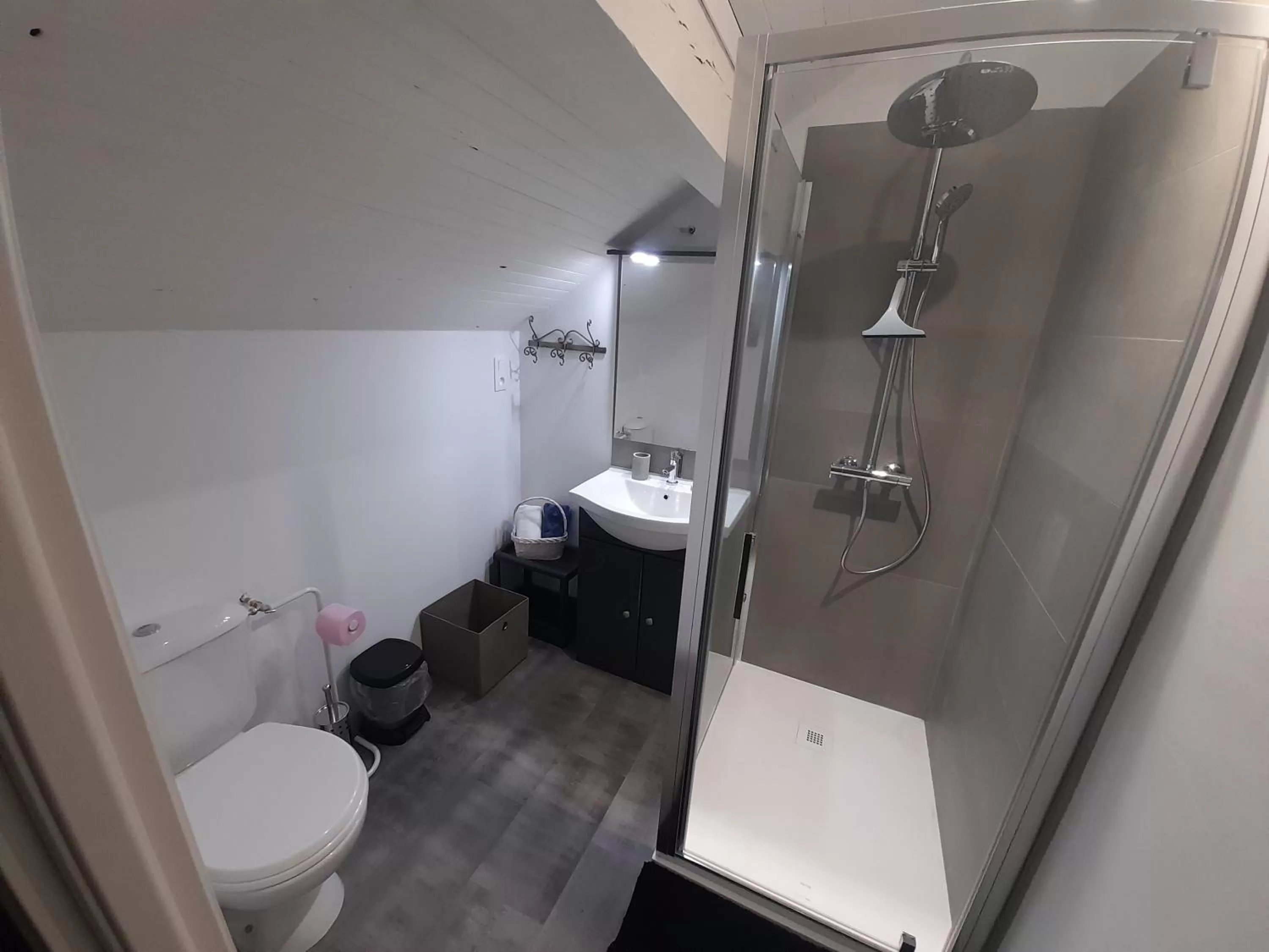 Shower in Villa Détente Dauphinoise