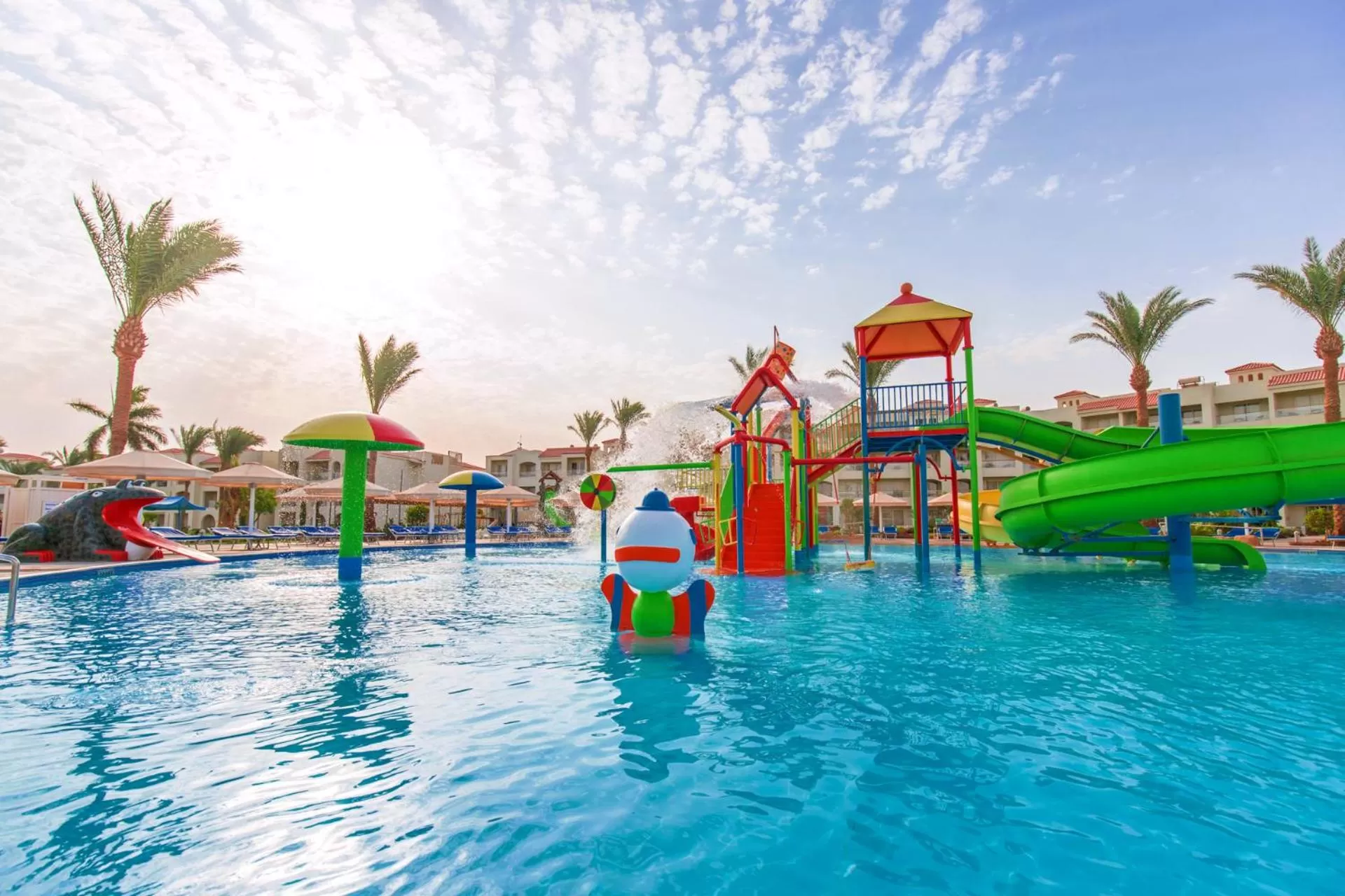 Aqua park in Pickalbatros Dana Beach Resort - Aqua Park