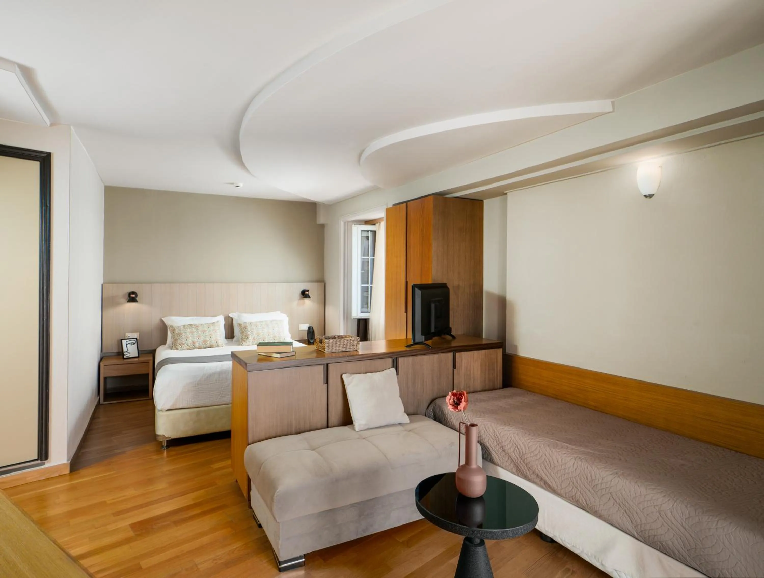 Bed in El Greco Hotel