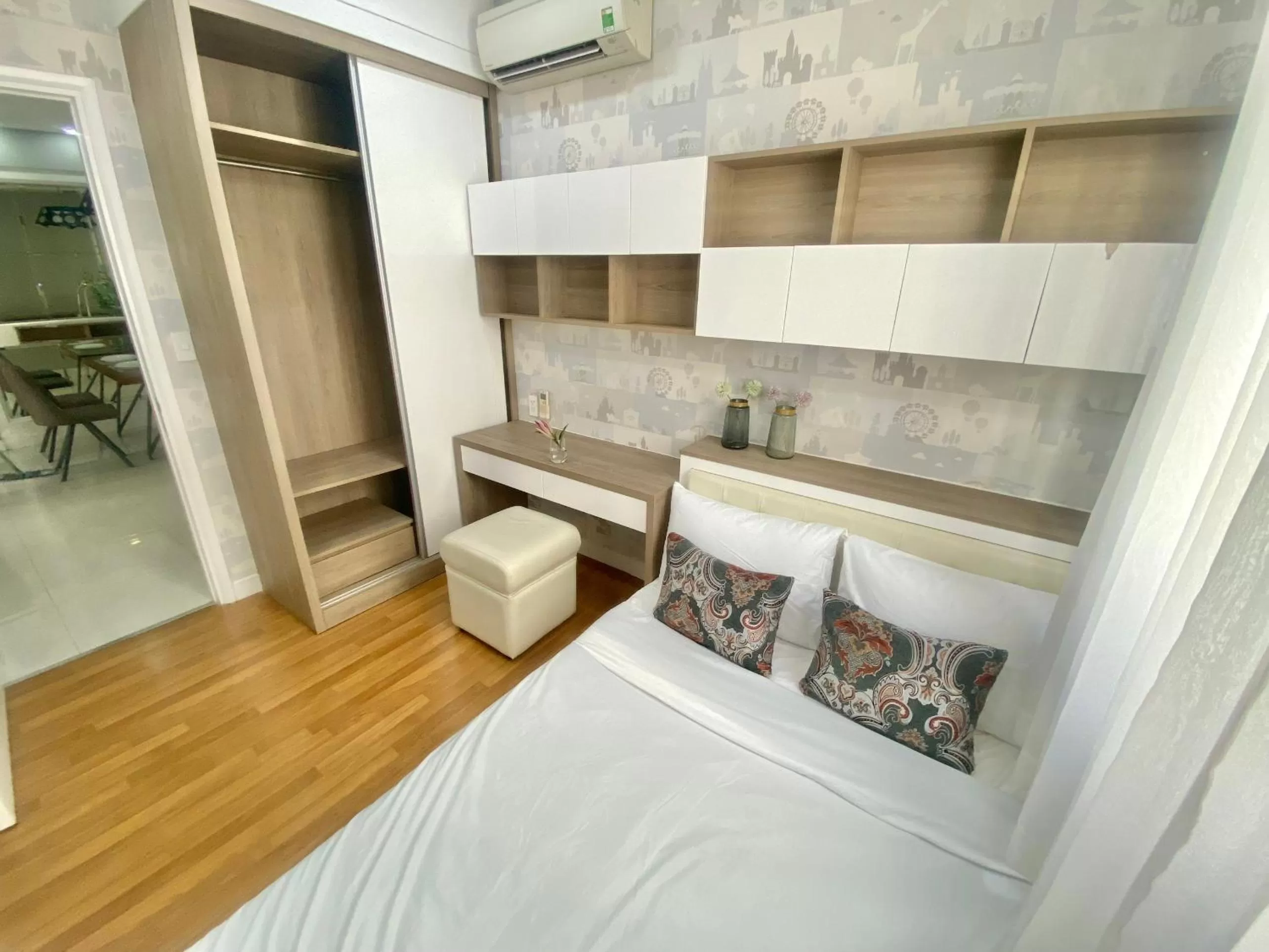 Bed in Convinia Apartment
