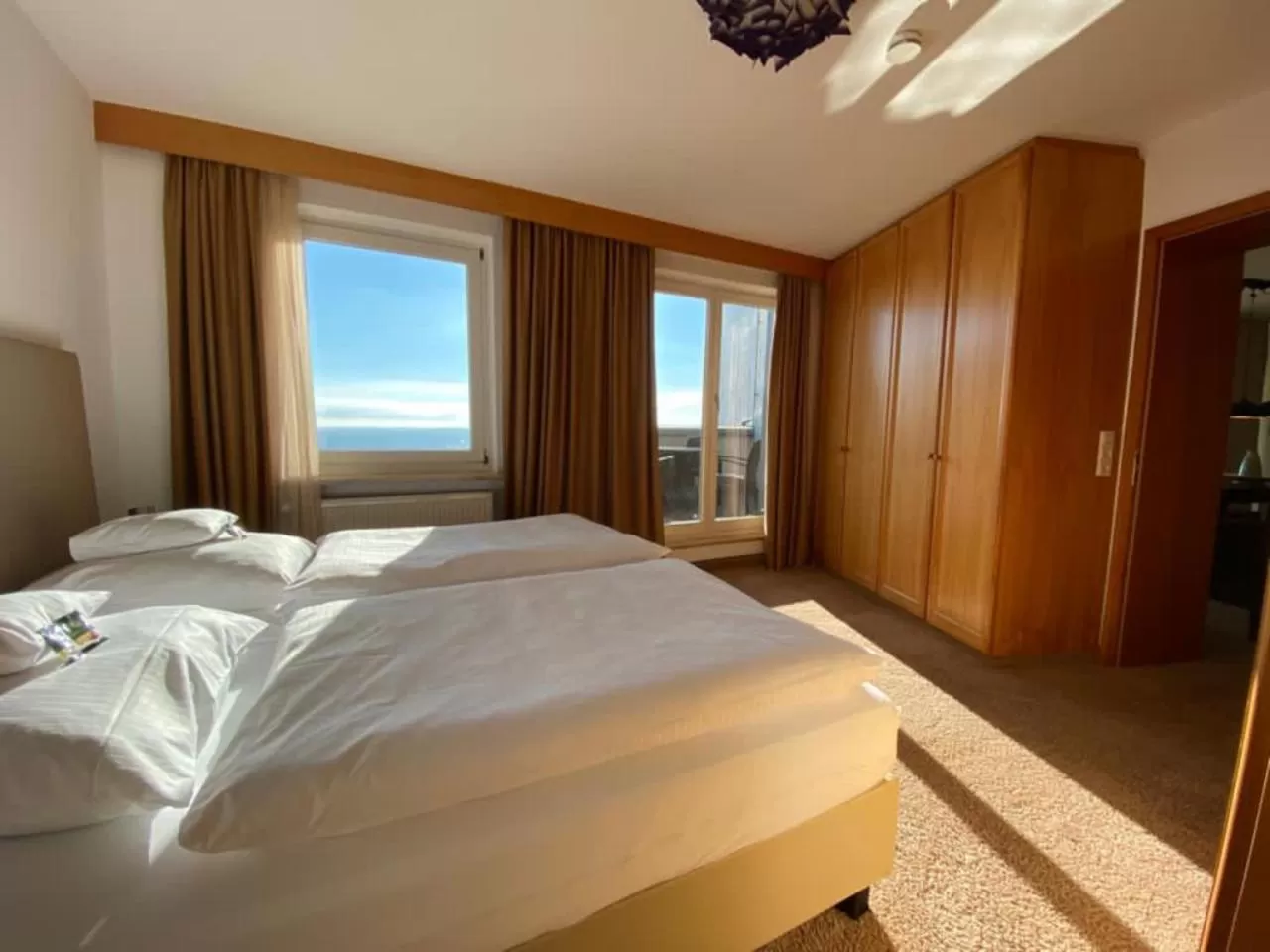 Bedroom, Bed in Wellness-& Nationalpark Hotel Schliffkopf, BWSC