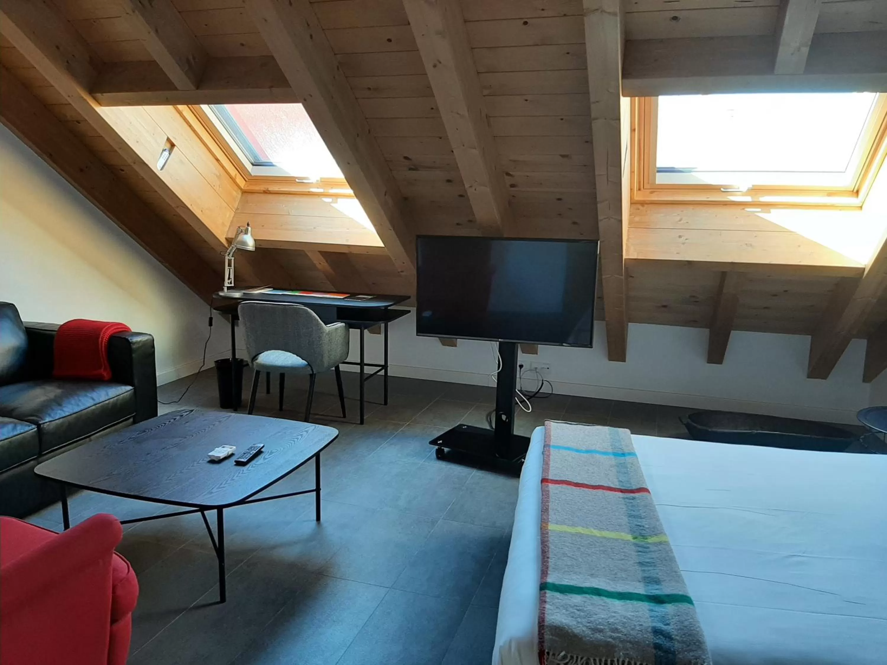 Seating area in Slow León Apartamentos Turísticos