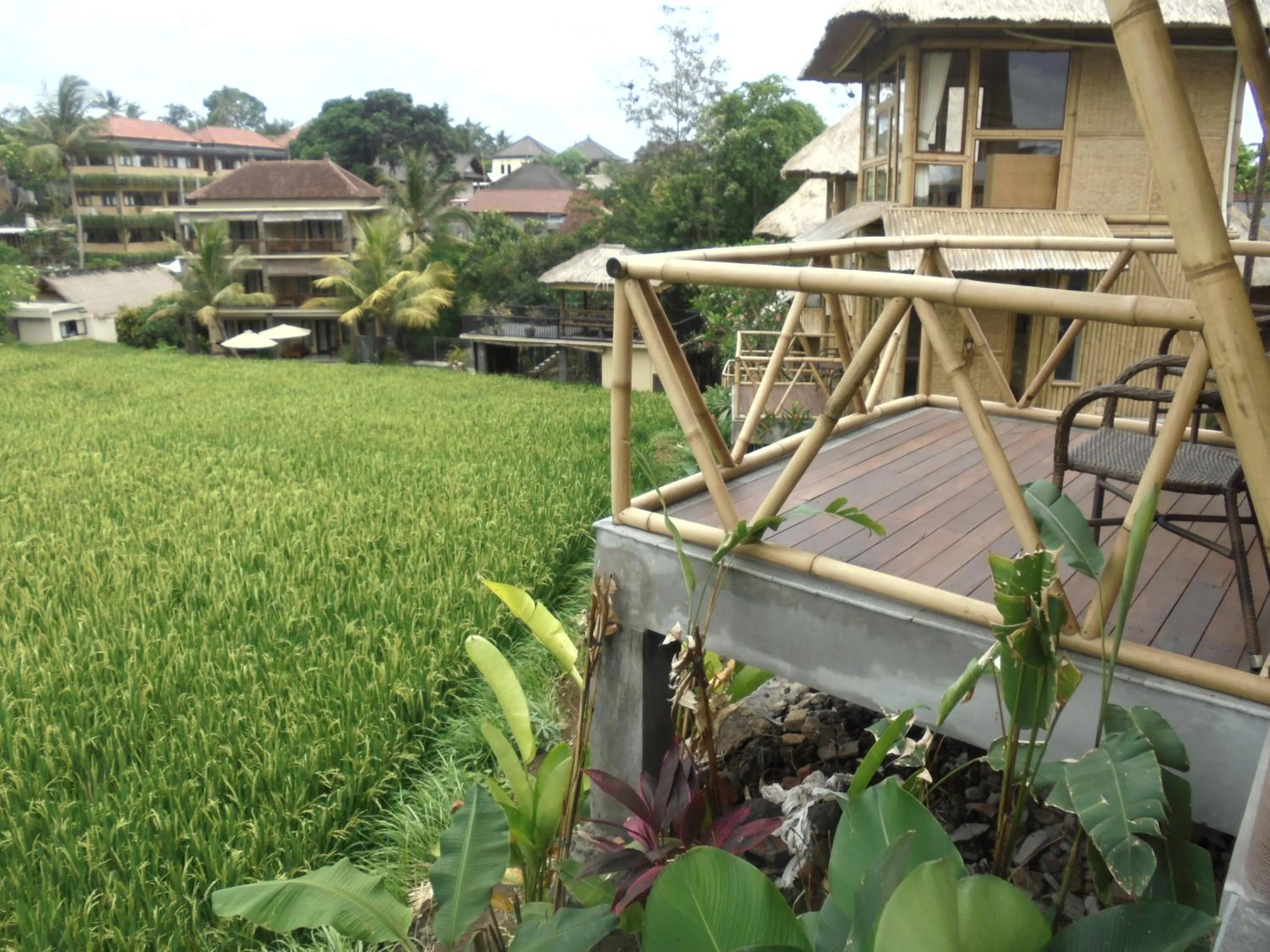 Balcony/Terrace in Biyukukung Suite & Spa