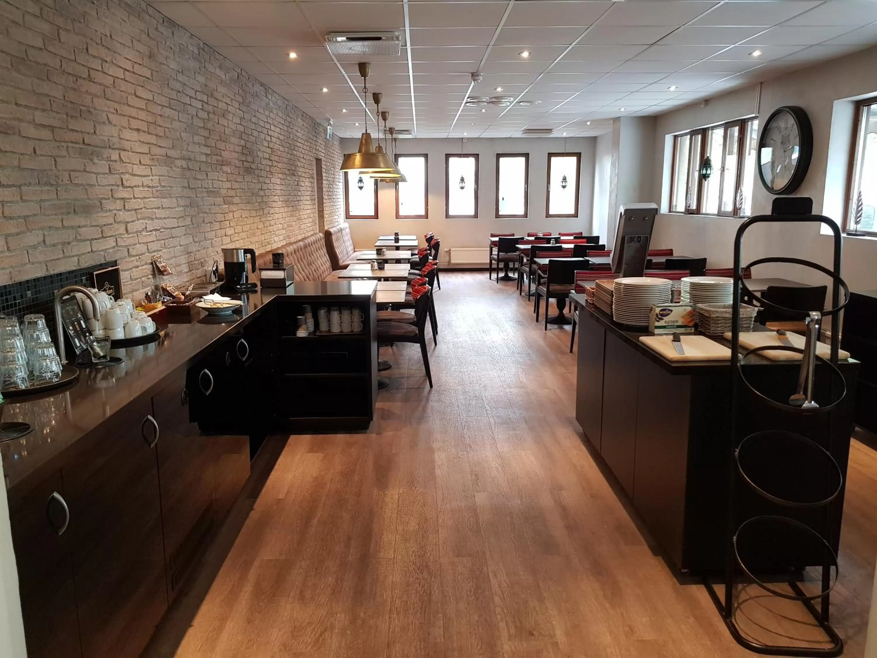 Continental breakfast in Hotell Stinsen