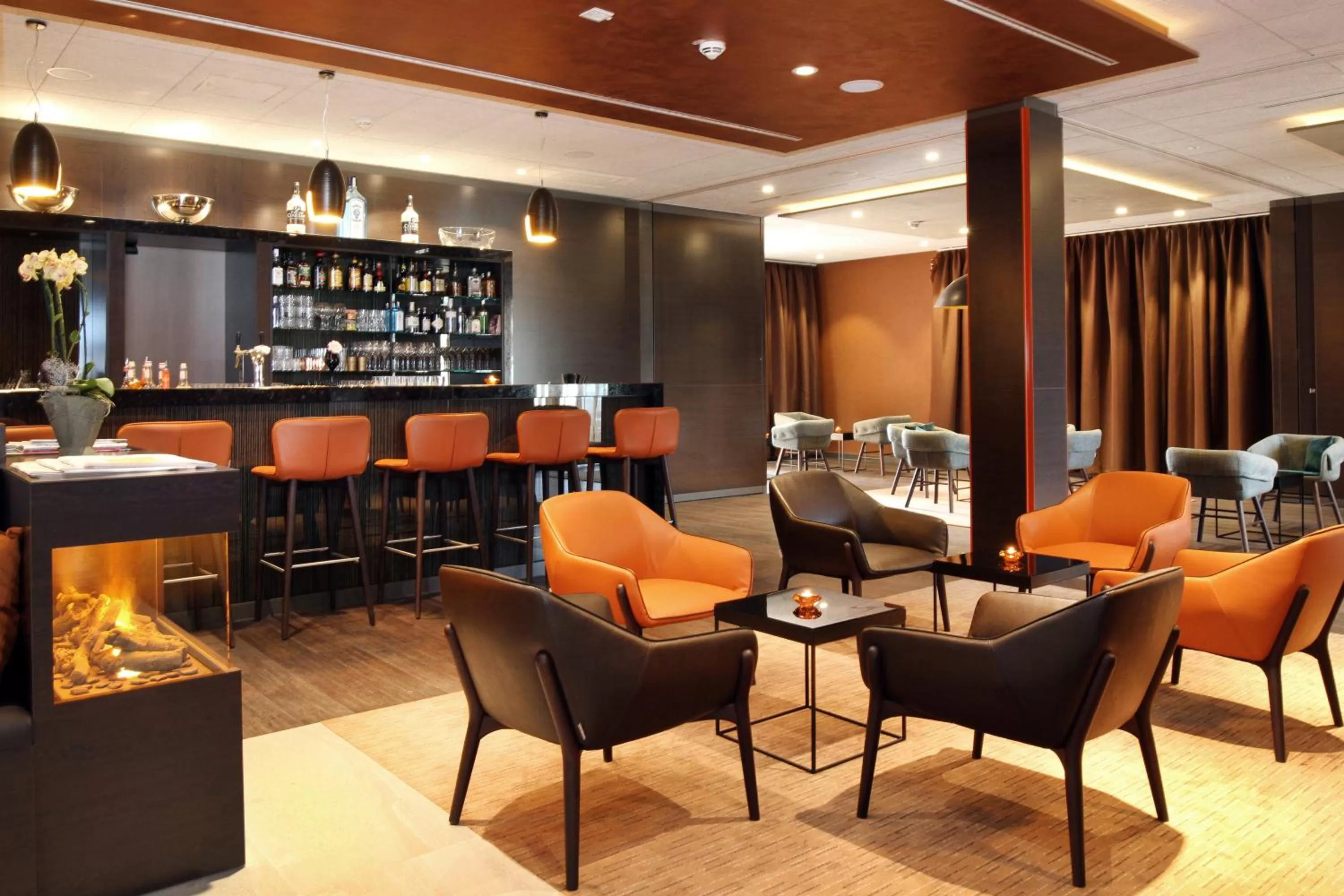 Lounge or bar in Hafenhotel Meereszeiten