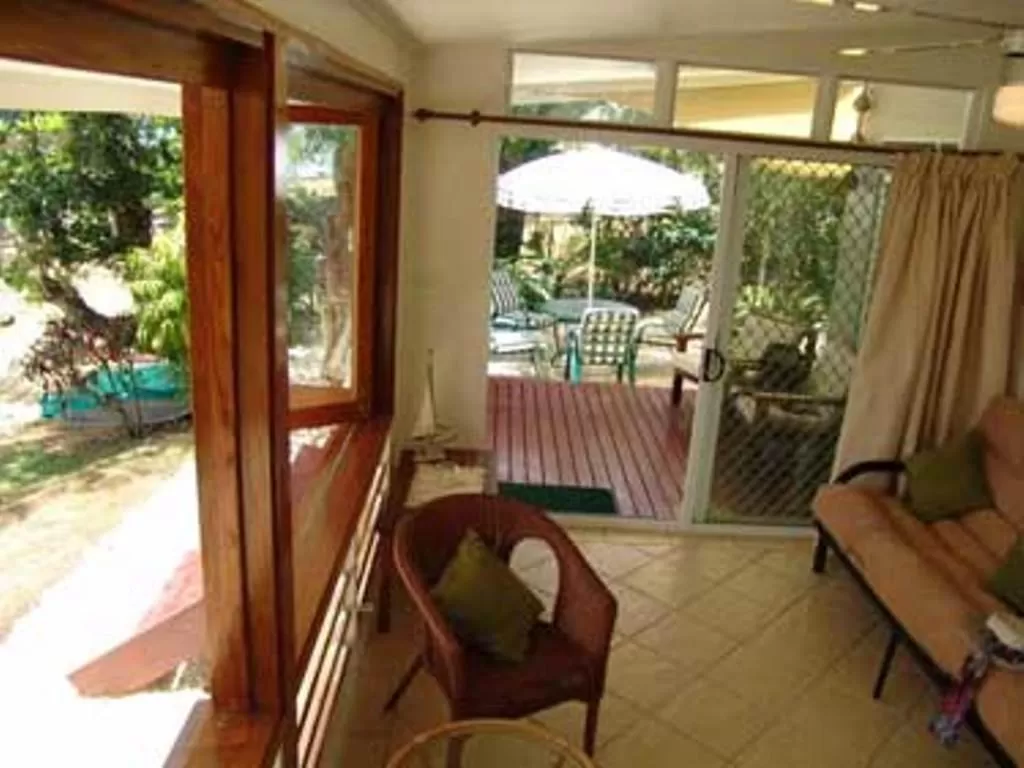 Patio in Seachange Lodge