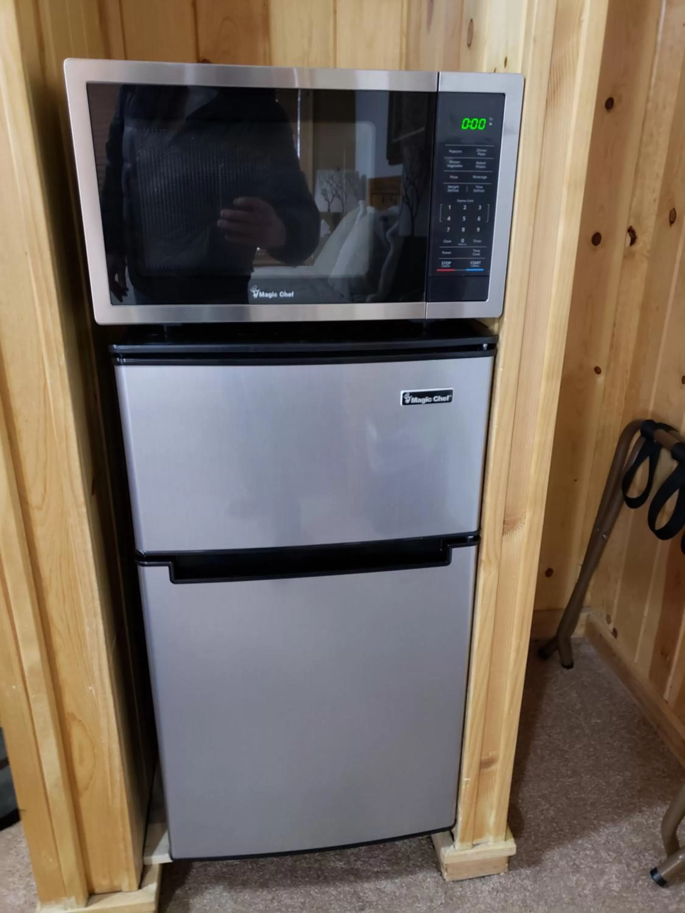 TV/Entertainment Center in Willard Munger Inn