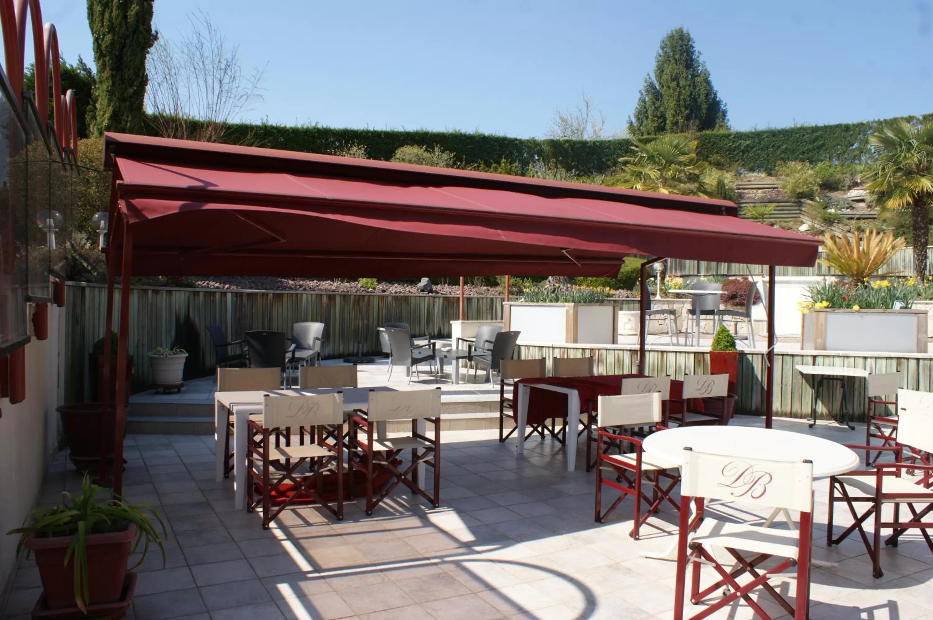 Patio in Hotel Blanc