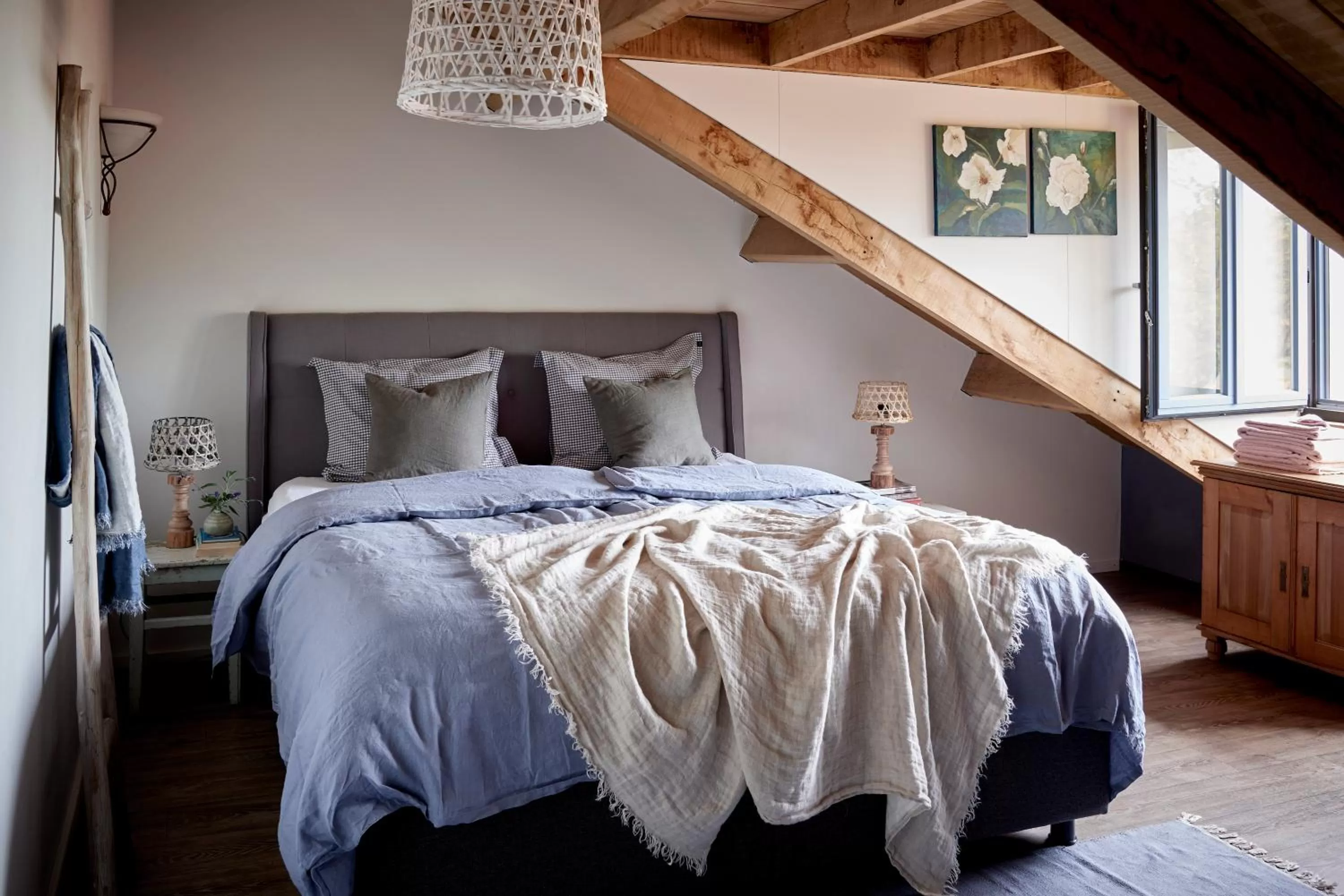 Bed in Gasterie Lieve Hemel