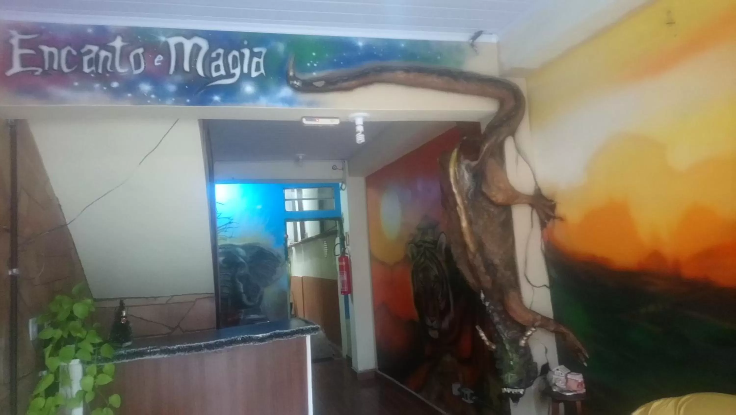 Lobby or reception in Pousada Encanto e Magia