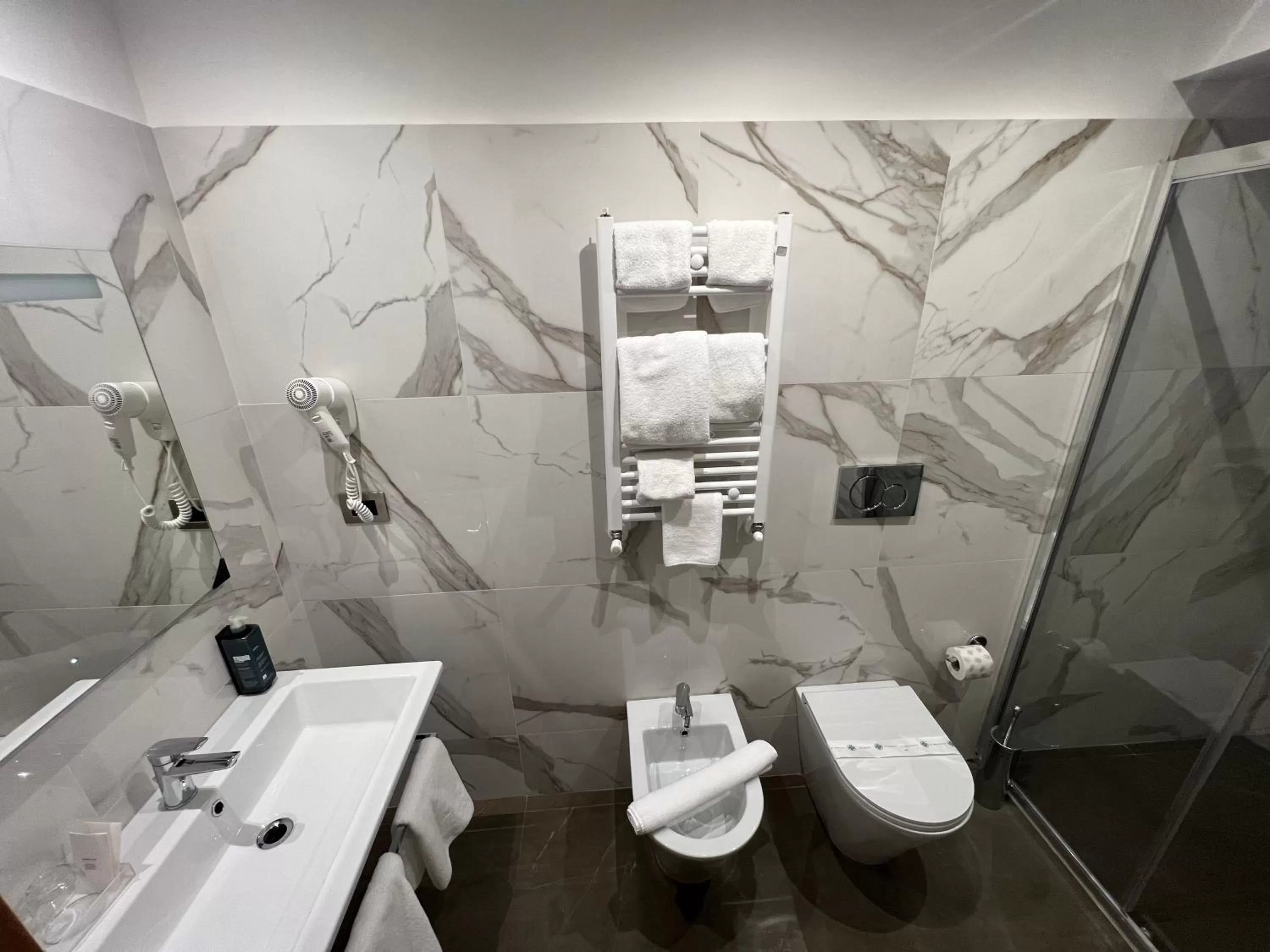 Toilet in Hotel Diplomatic