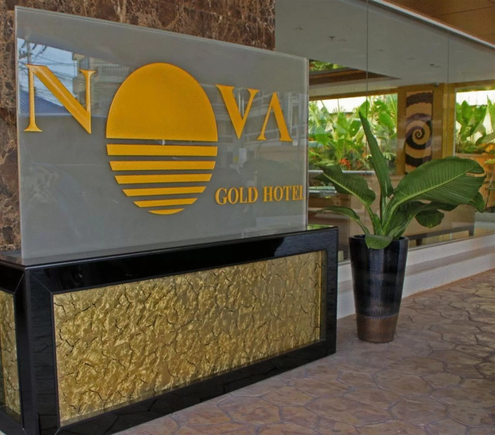 Facade/entrance in Nova Gold Hotel Pattaya