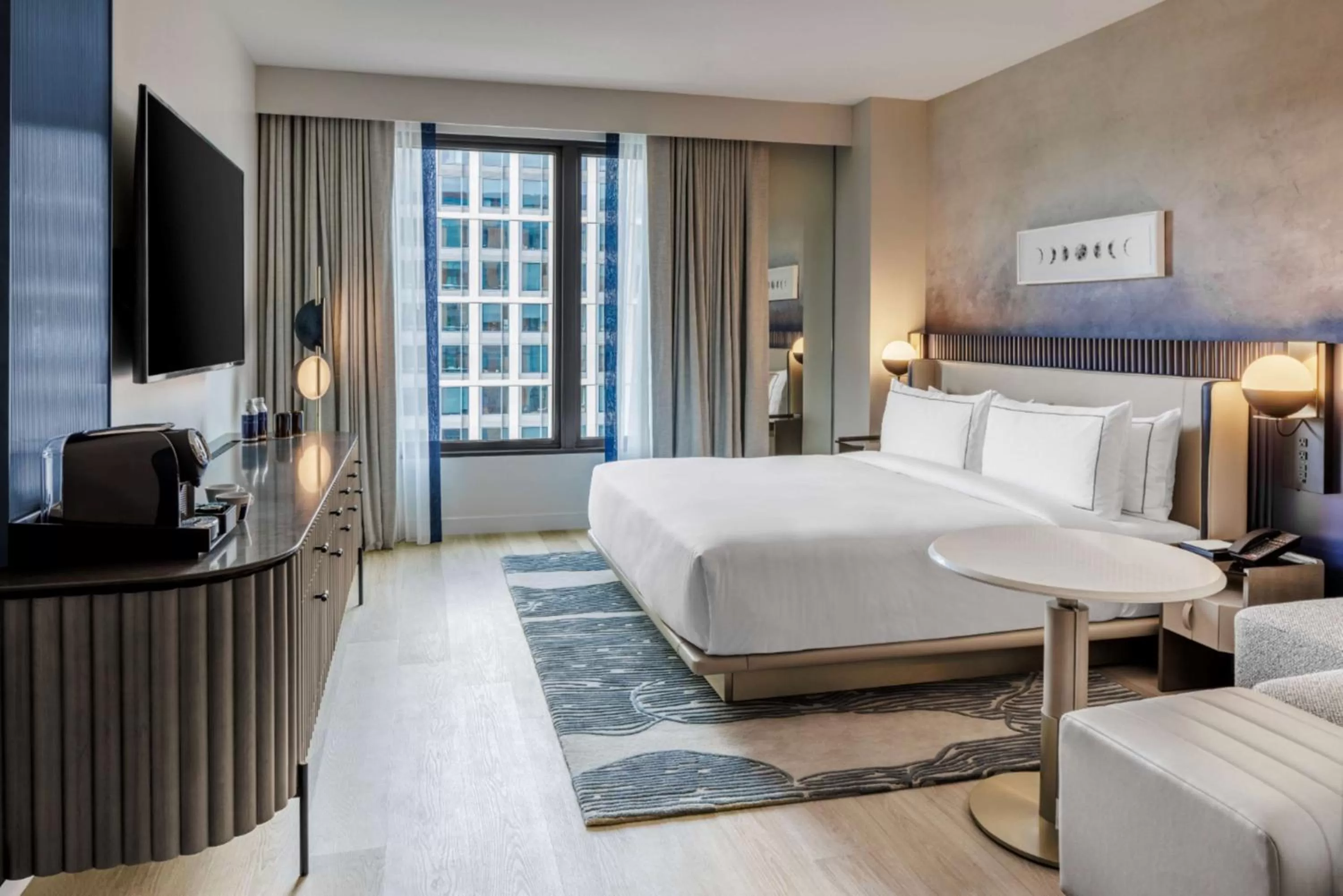 Bed in The Morrow Washington Dc, Curio Collection By Hilton