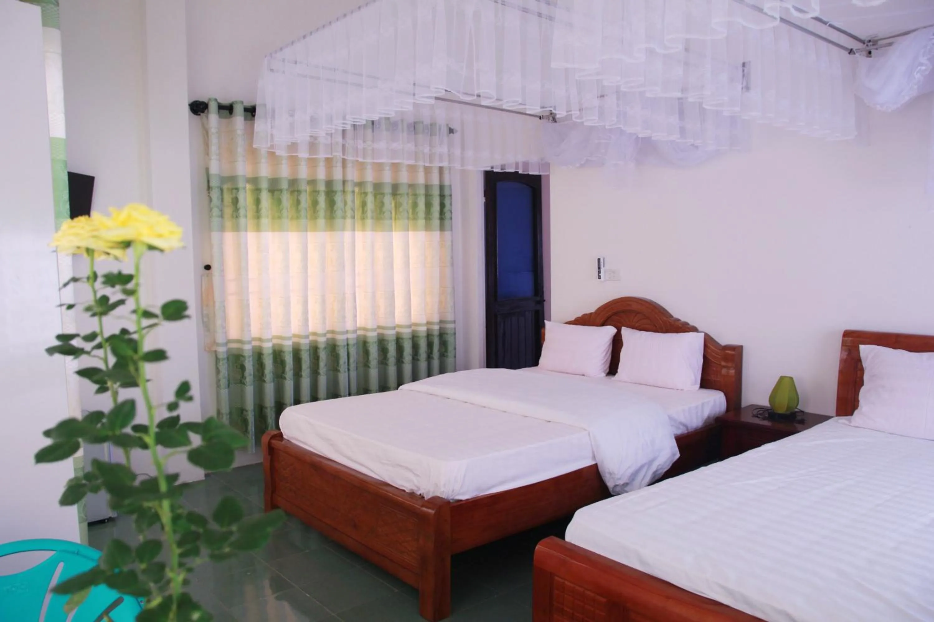 Bed in Sac Xanh Homestay