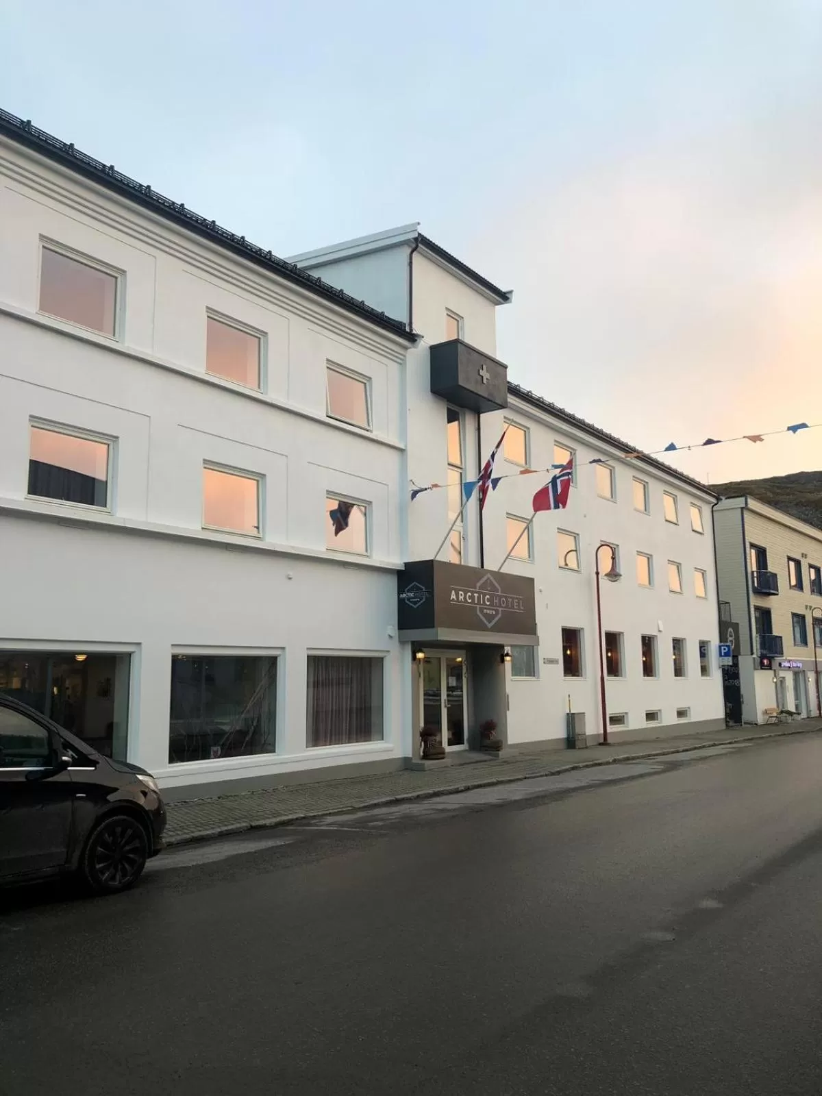 Property Building in Arctic Hotel Nordkapp