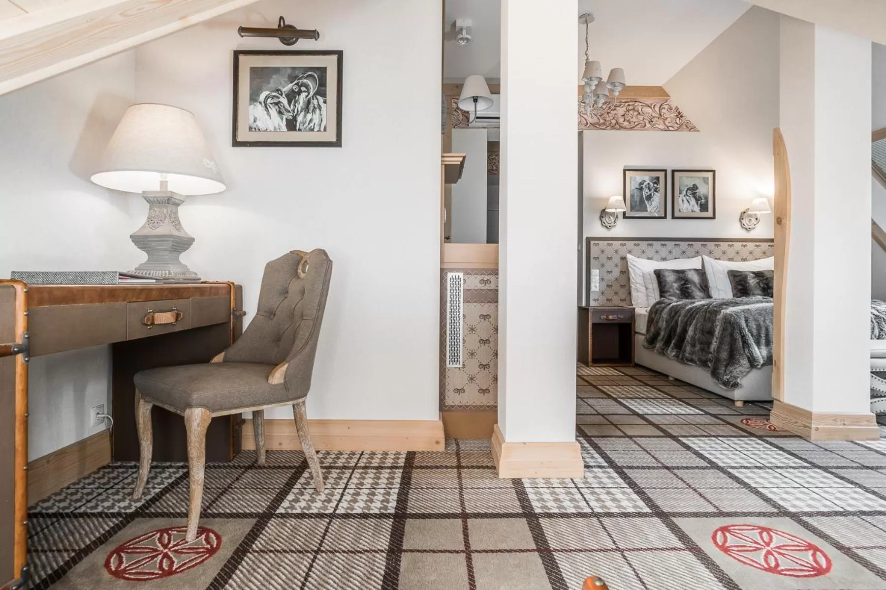 Bed in Aries Hotel & SPA Wisła