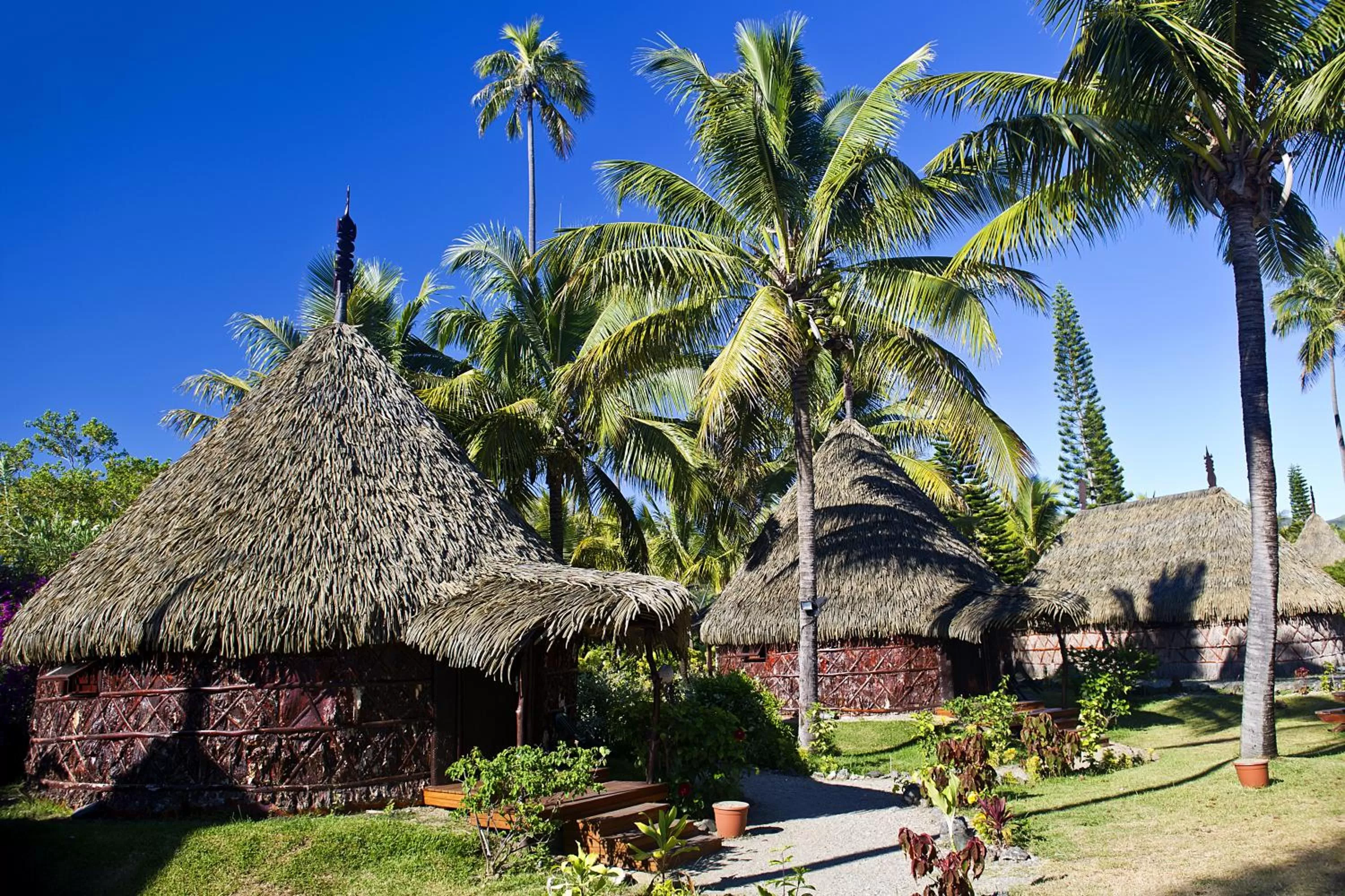Facade/entrance in Hotel Koulnoue Village