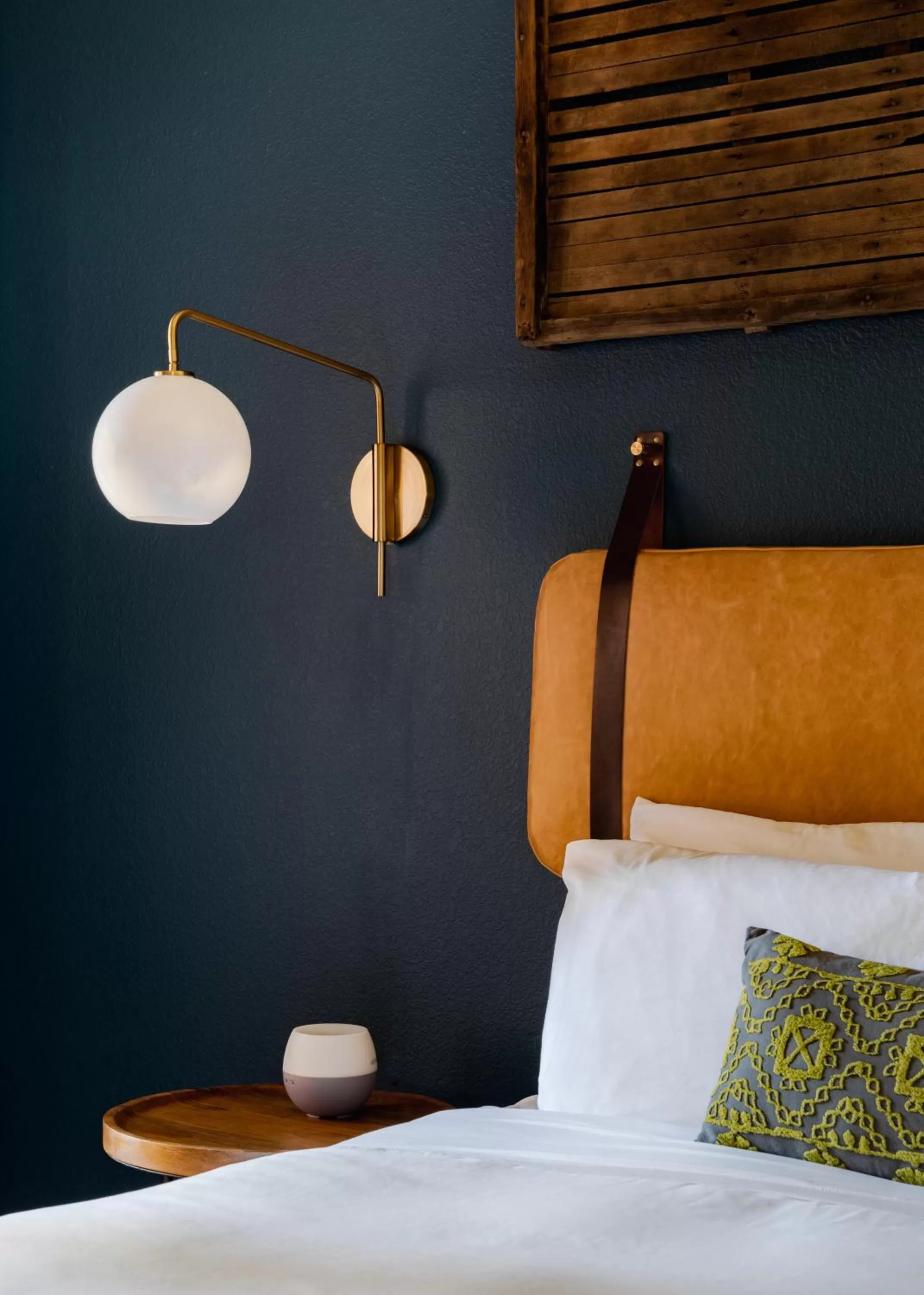 Bed in Black Bear Lodge