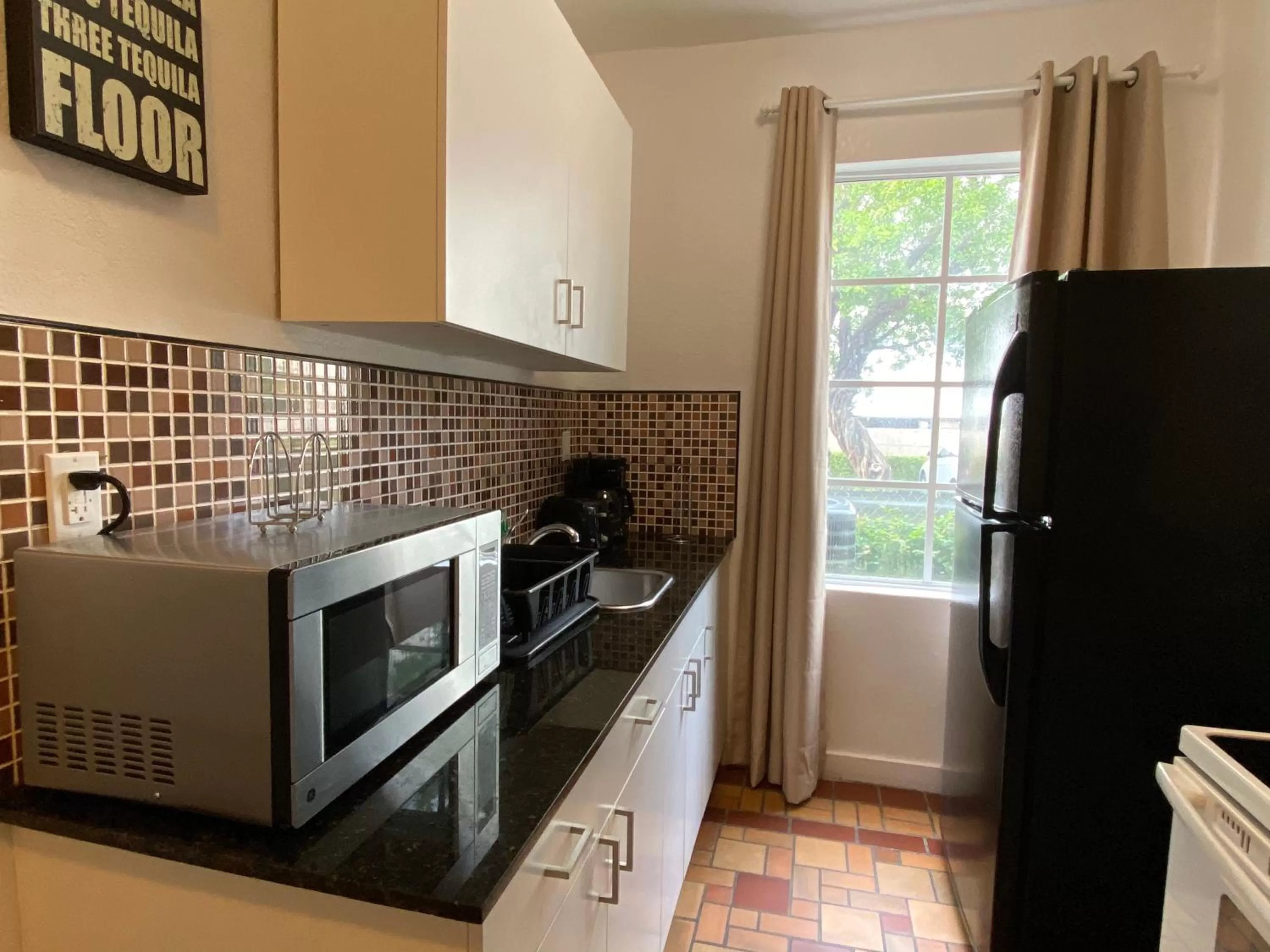 Kitchen or kitchenette in Harding Boutique Apartments