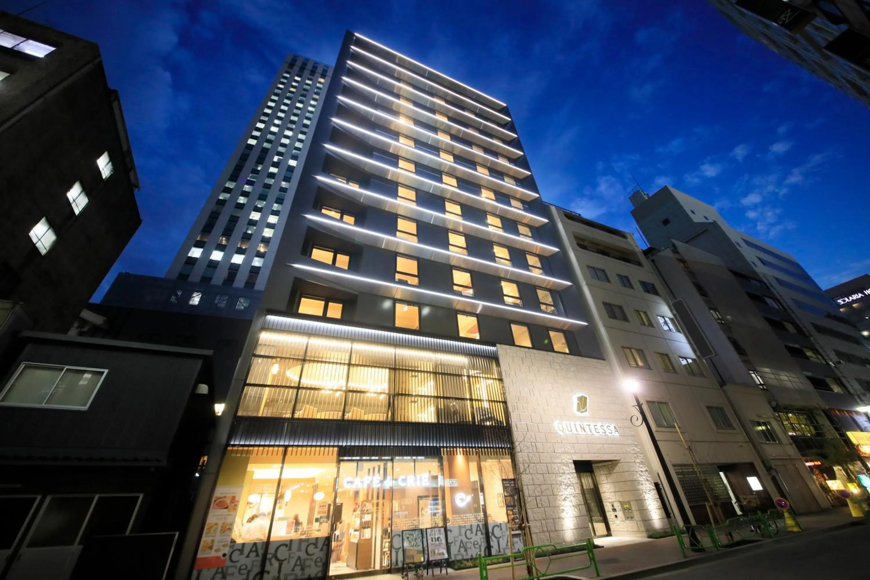 Property building in Quintessa Hotel Tokyo Ginza
