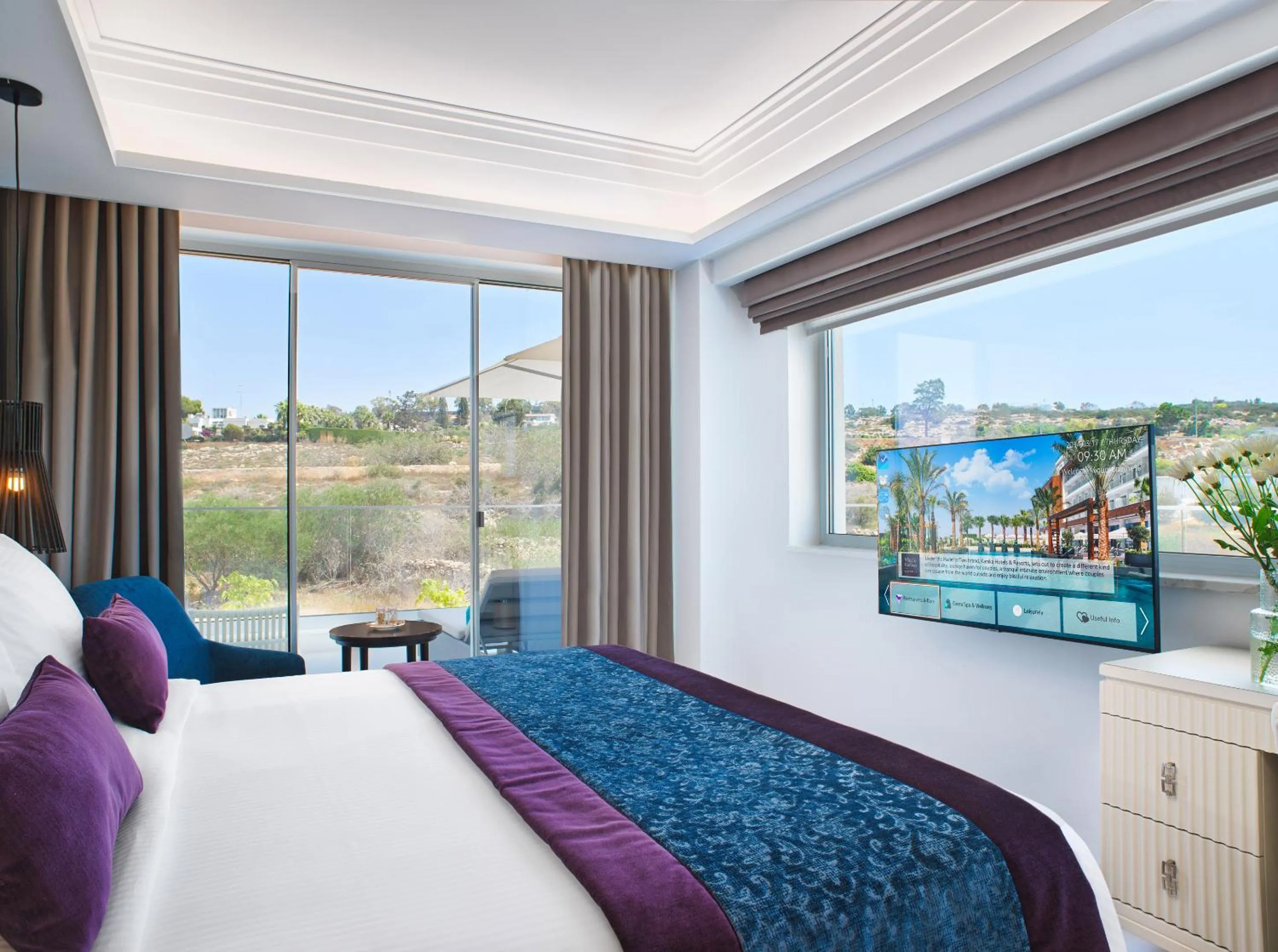 Natural landscape, Bed in Amanti, MadeForTwo Hotels - Ayia Napa