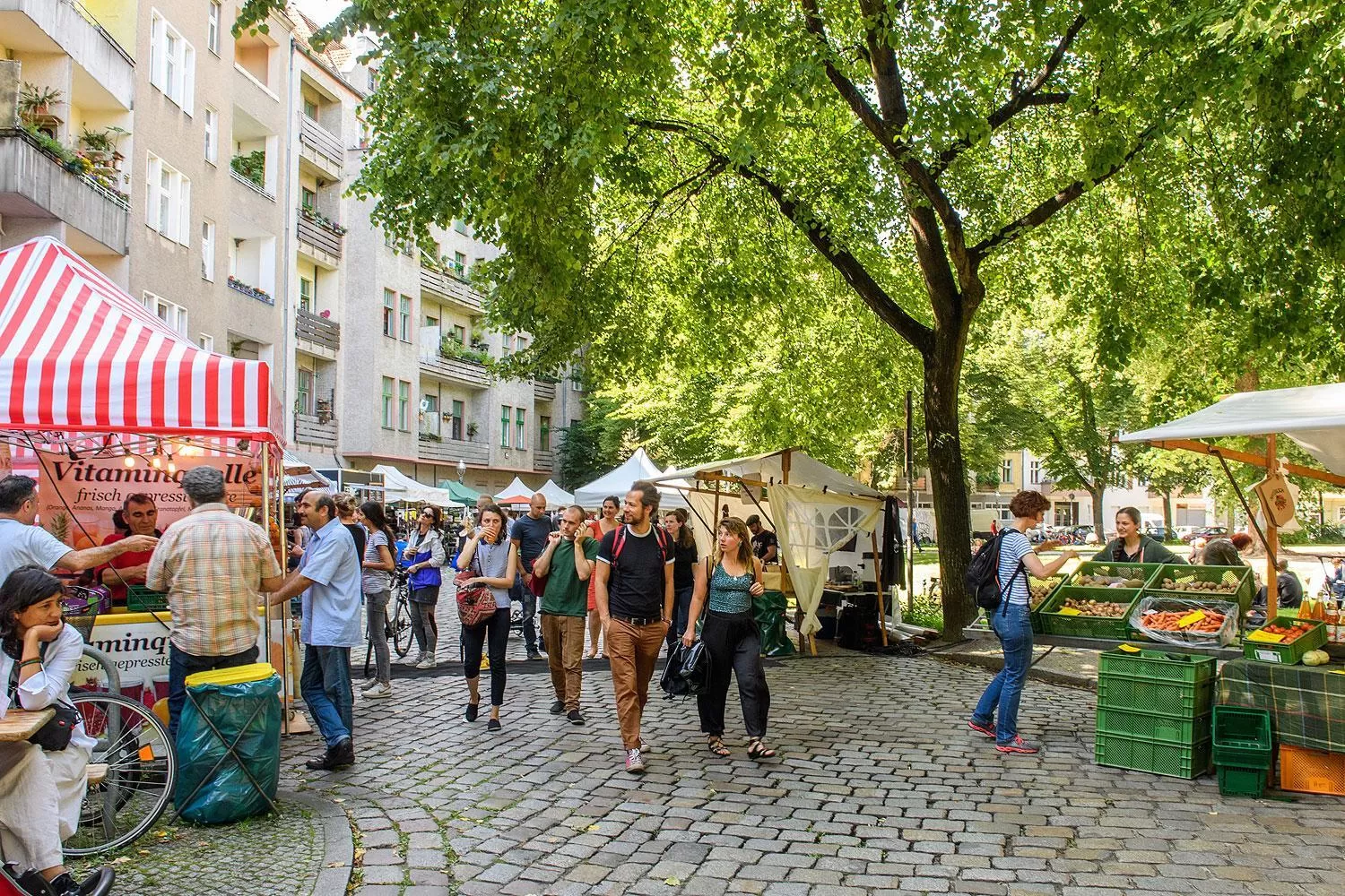 Landmark view in Schillinger-Berlin - dance, sleep, repeat!