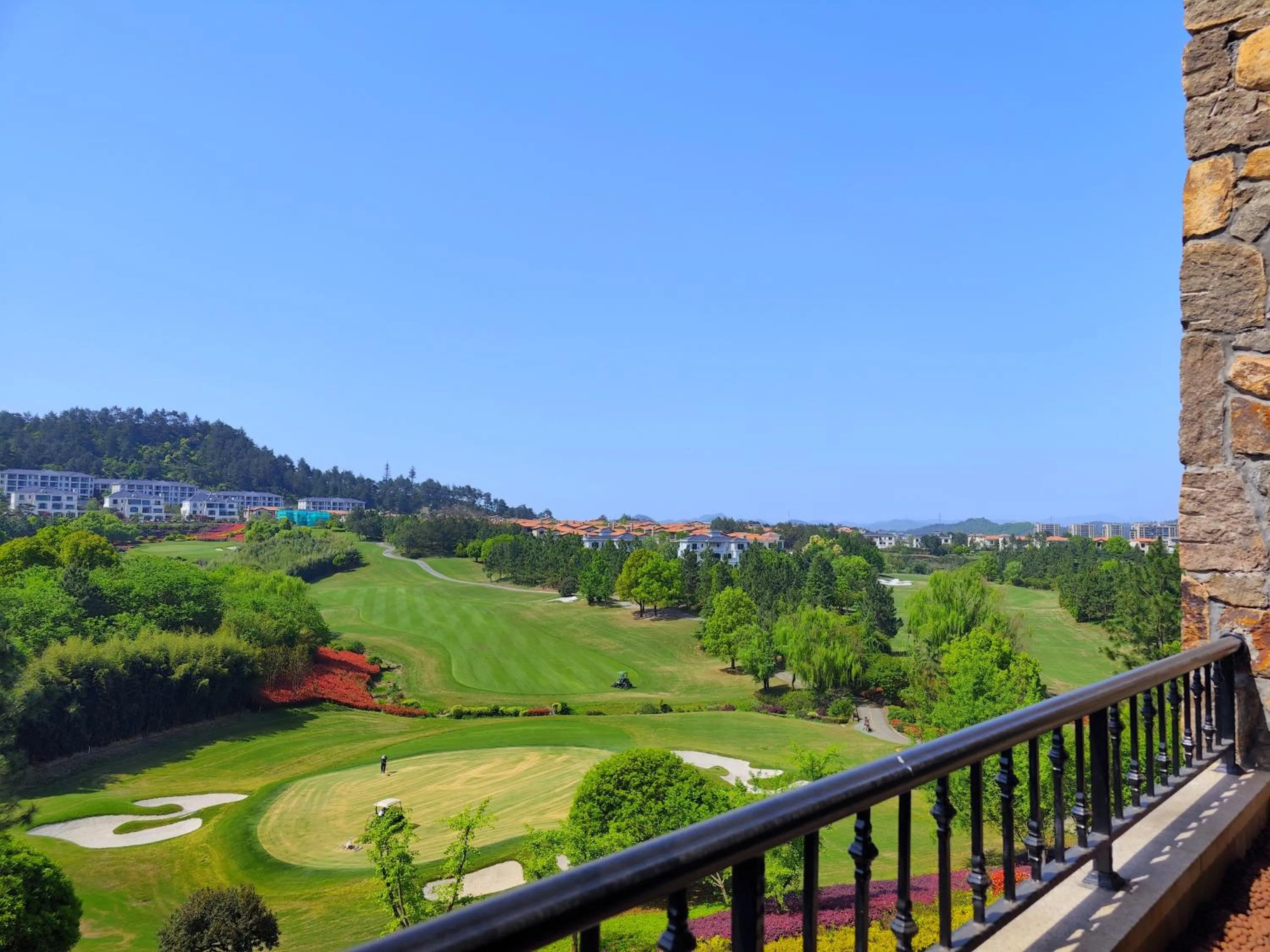 Balcony/Terrace in JW Marriott Hotel Zhejiang Anji