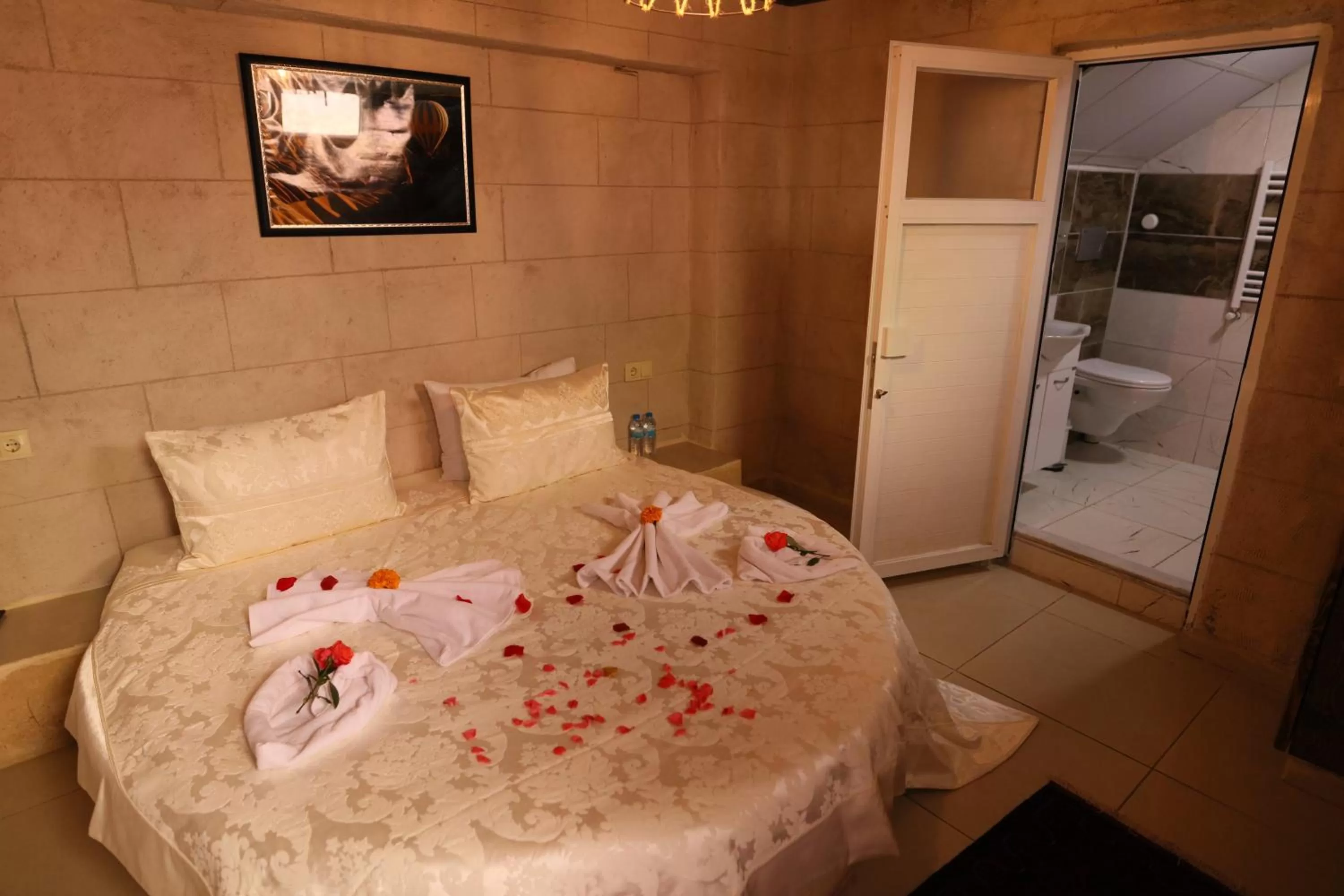 Bed in Epoch Stone House