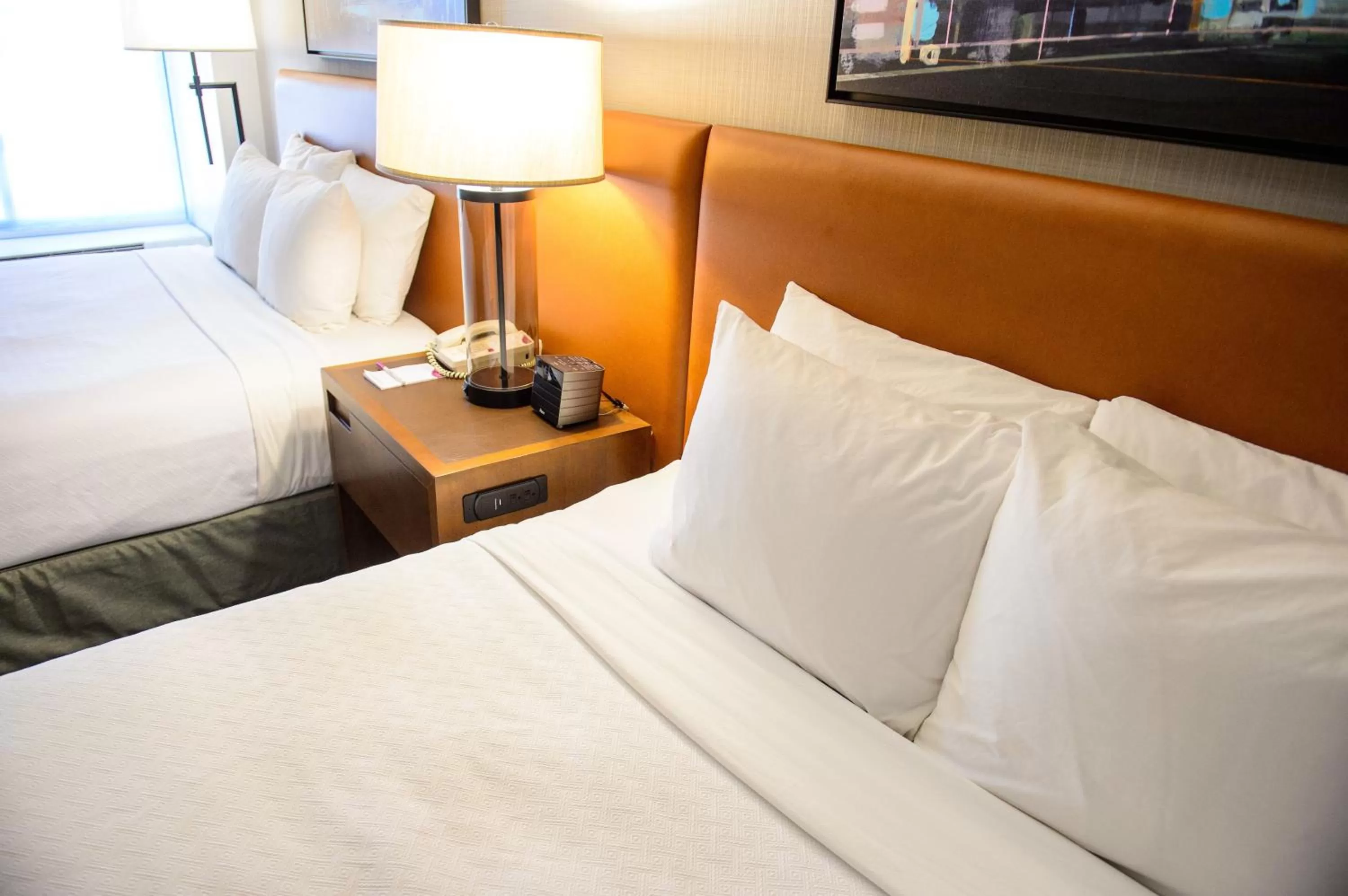 Photo of the whole room, Bed in Crowne Plaza Dulles Airport by IHG