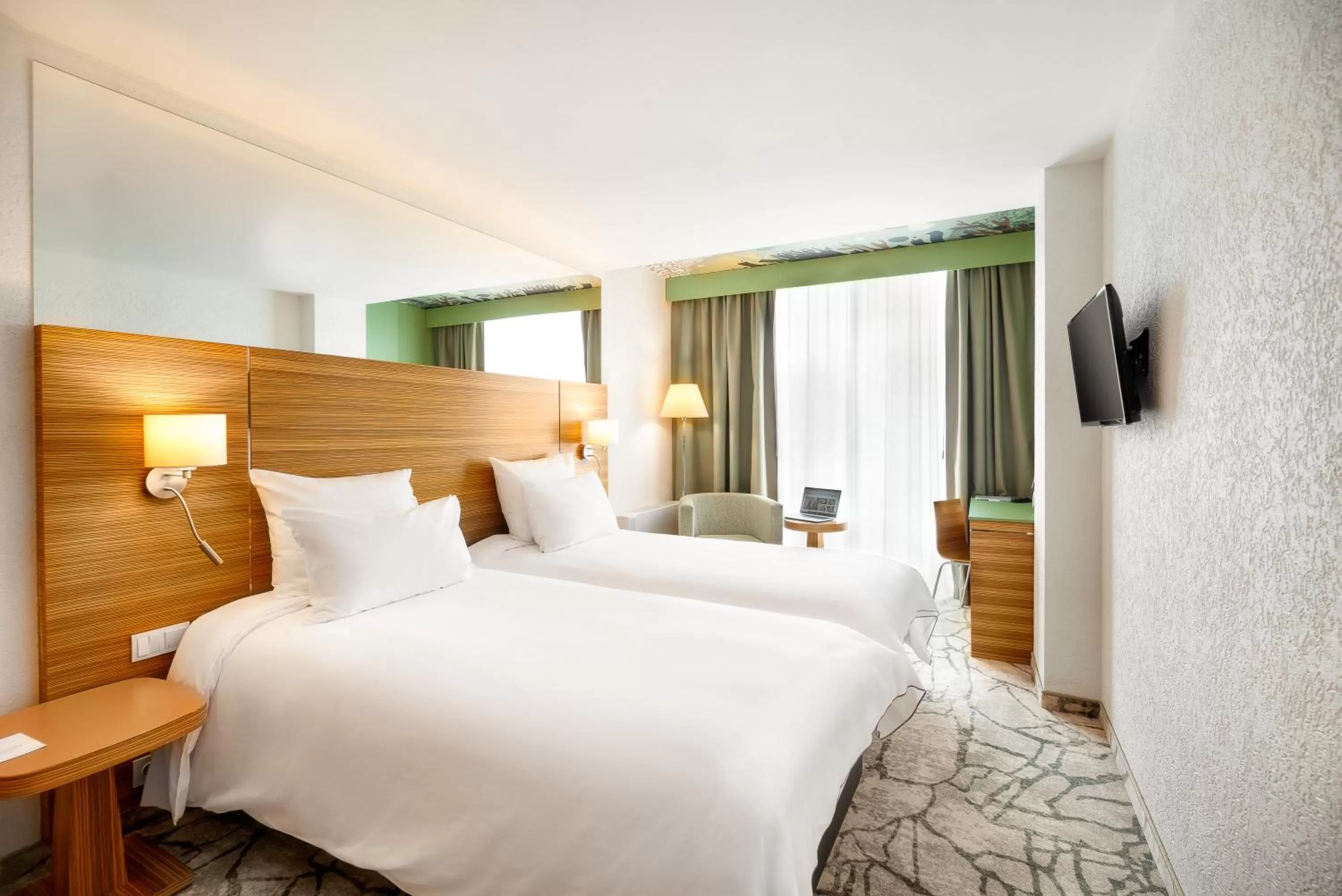 Bed in Mercure Tallinn