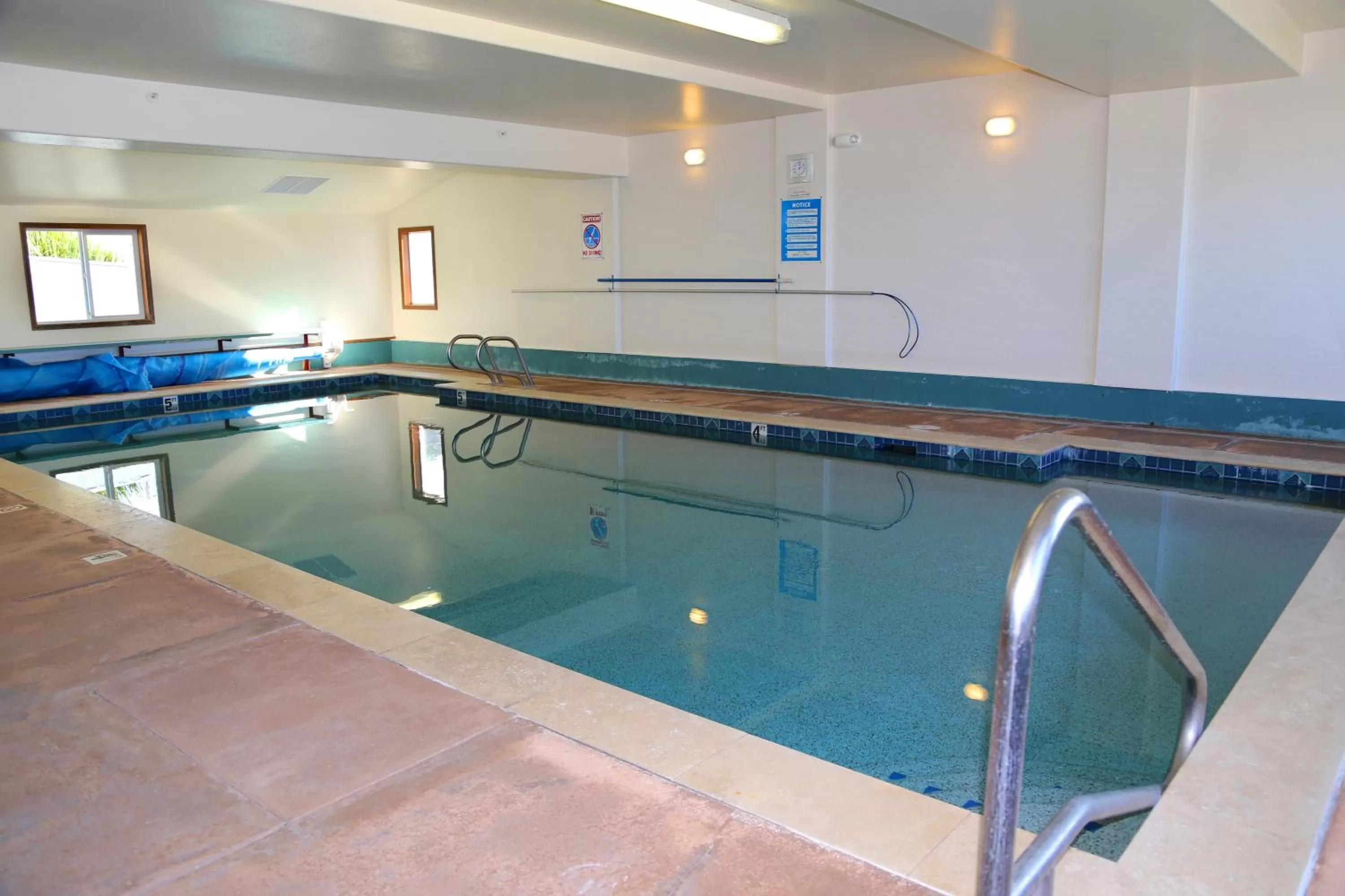 Swimming pool in The Sandcastle Beachfront Hotel