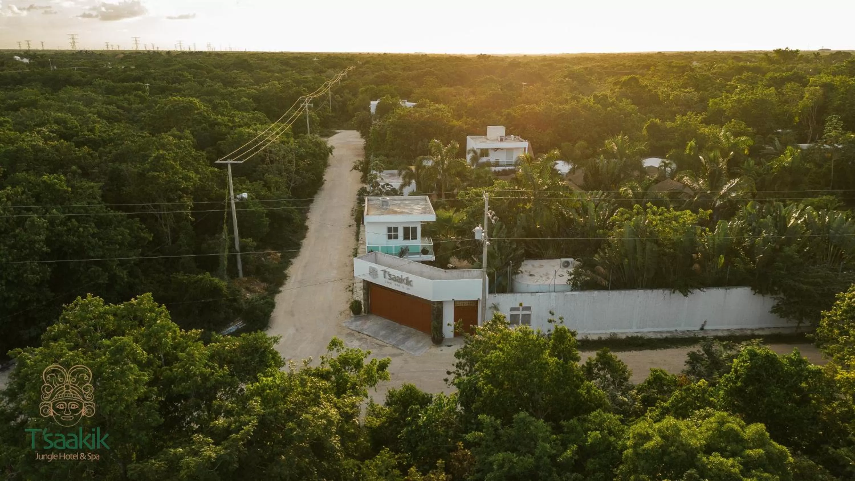 Bird's eye view, Bird's-eye View in Tsaakik Jungle Hotel & Spa