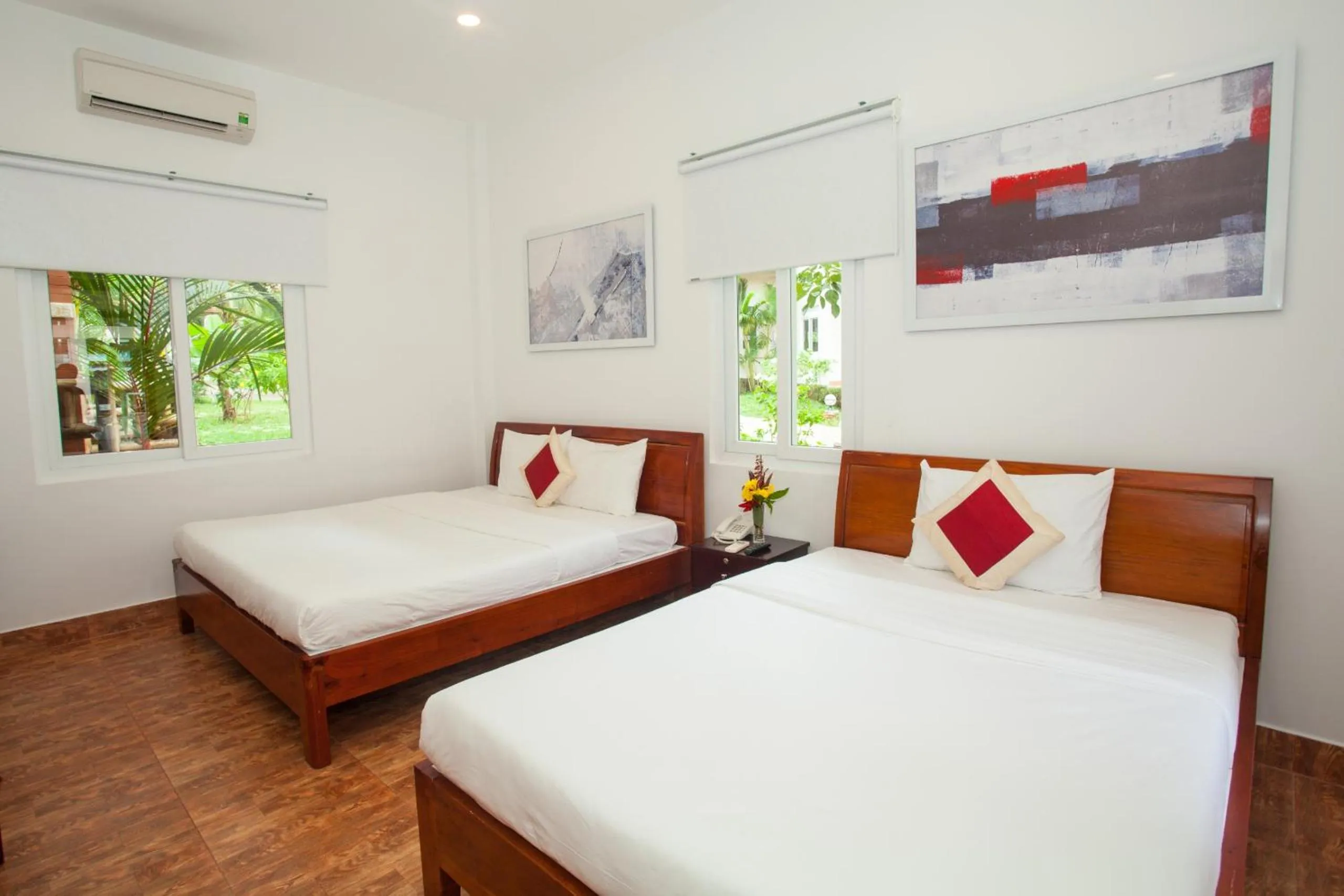 Bed in Eco Resort Phu Quoc