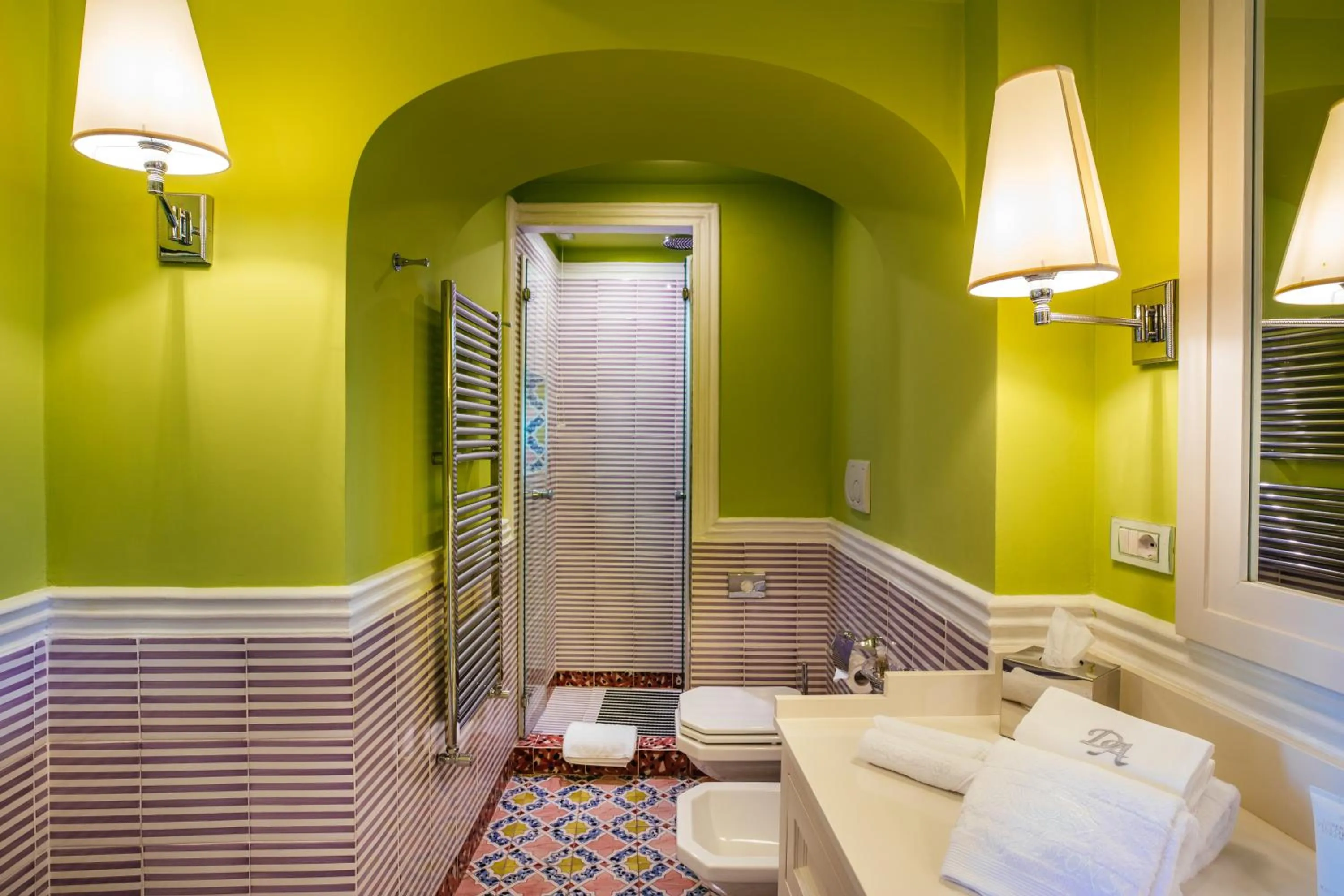 Shower in Boutique Hotel Don Alfonso 1890