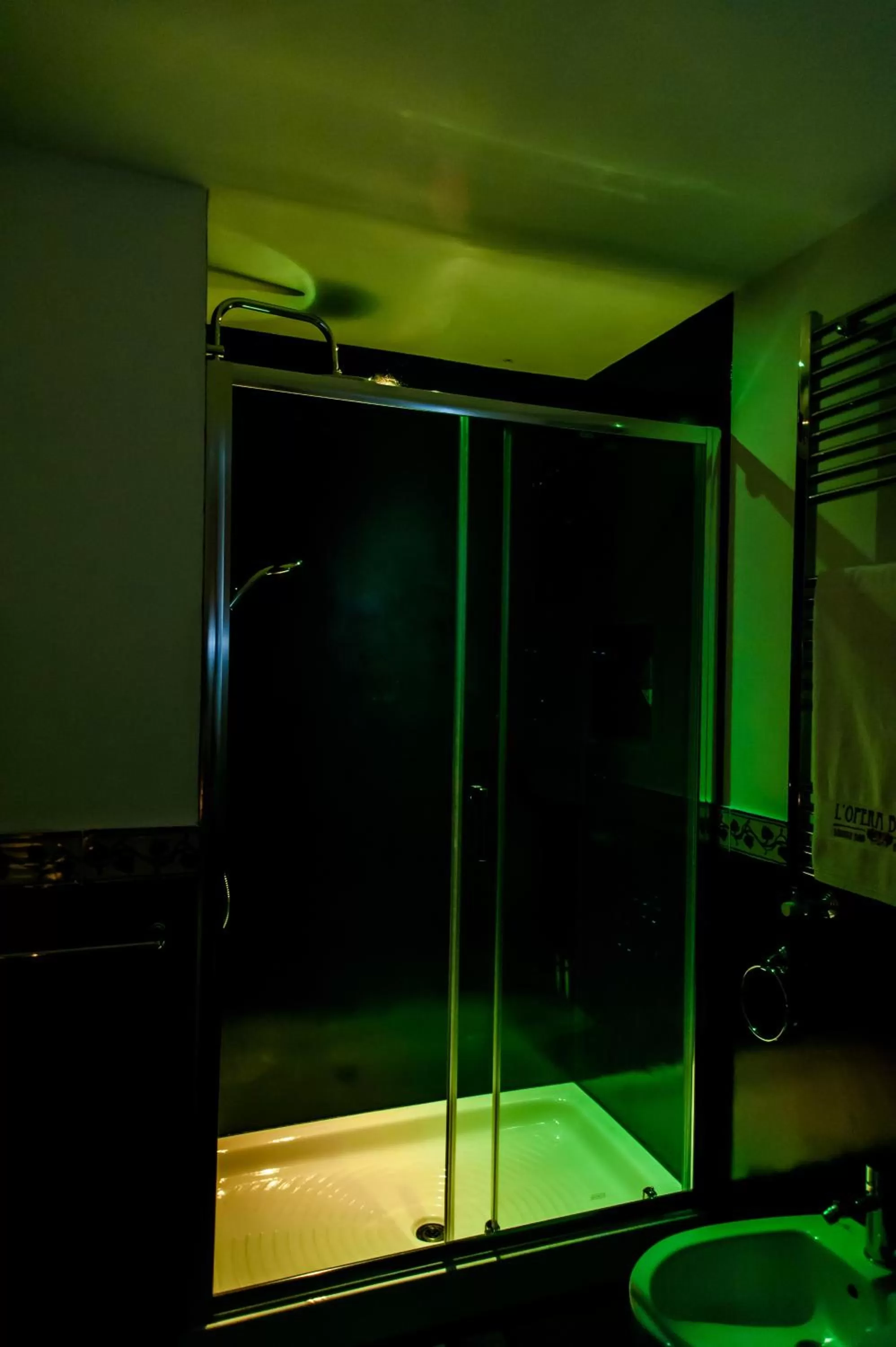 Shower in L'Opera Buffa