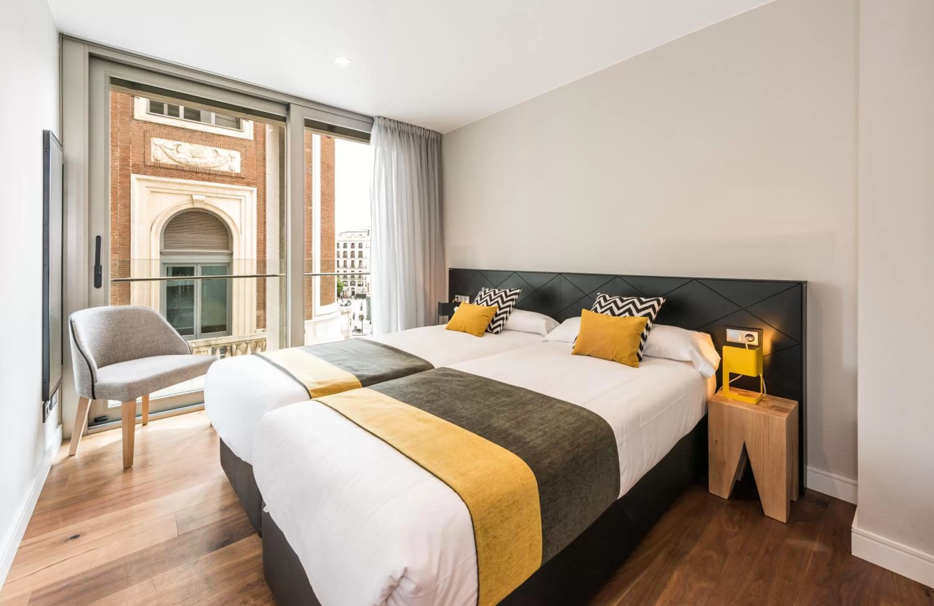 Bed in Gran View Apartments