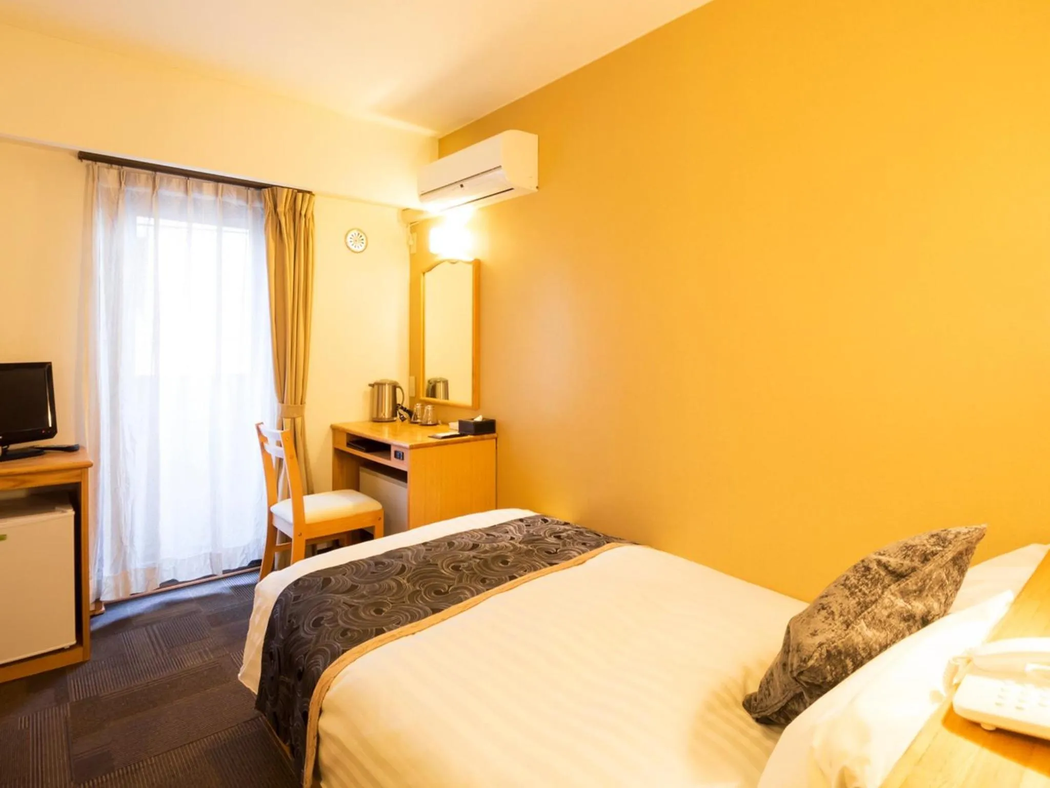 Day, Bed in Hotel AreaOne Kushiro