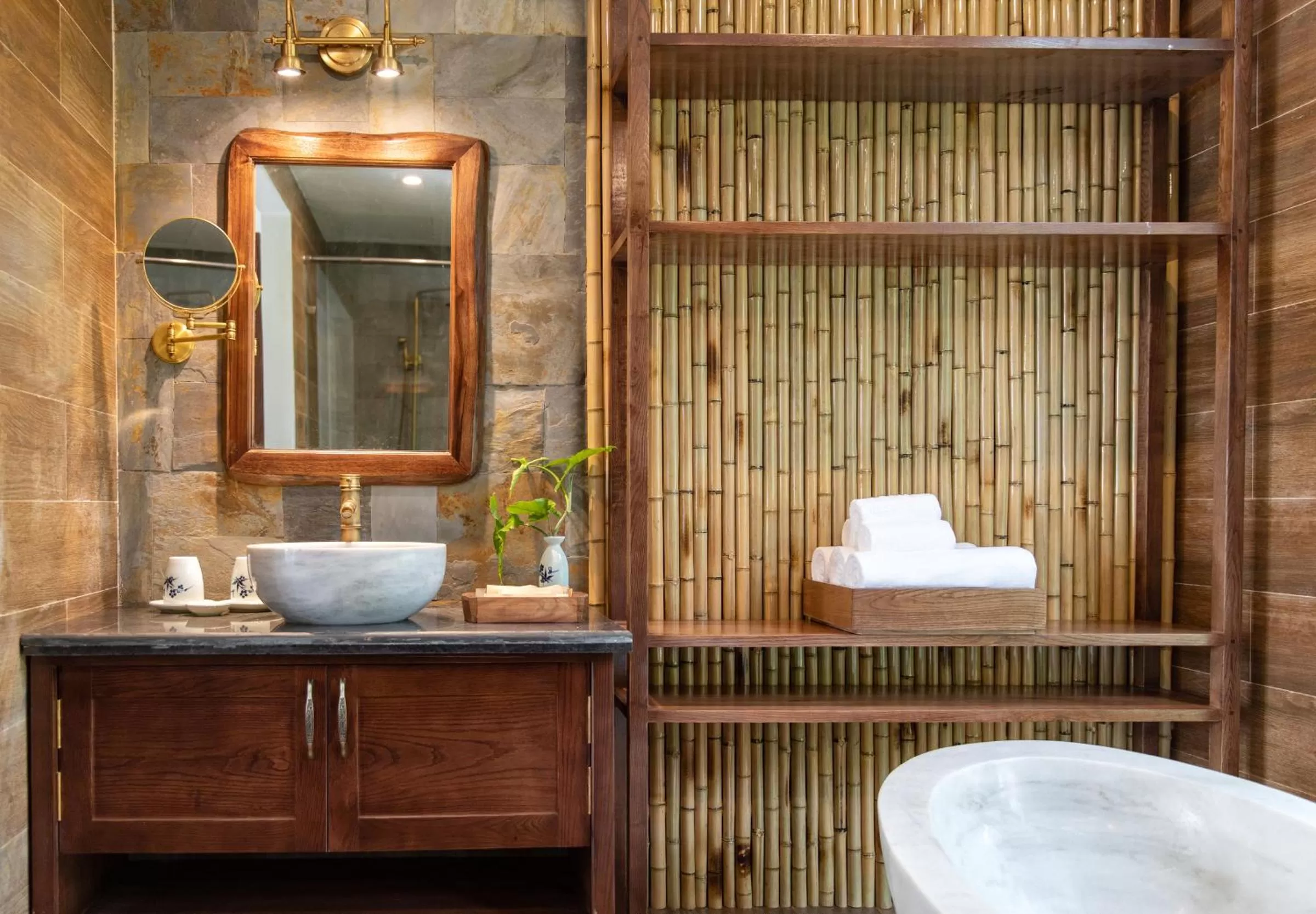 Bathroom in Bai Dinh Riverside Resort & Spa