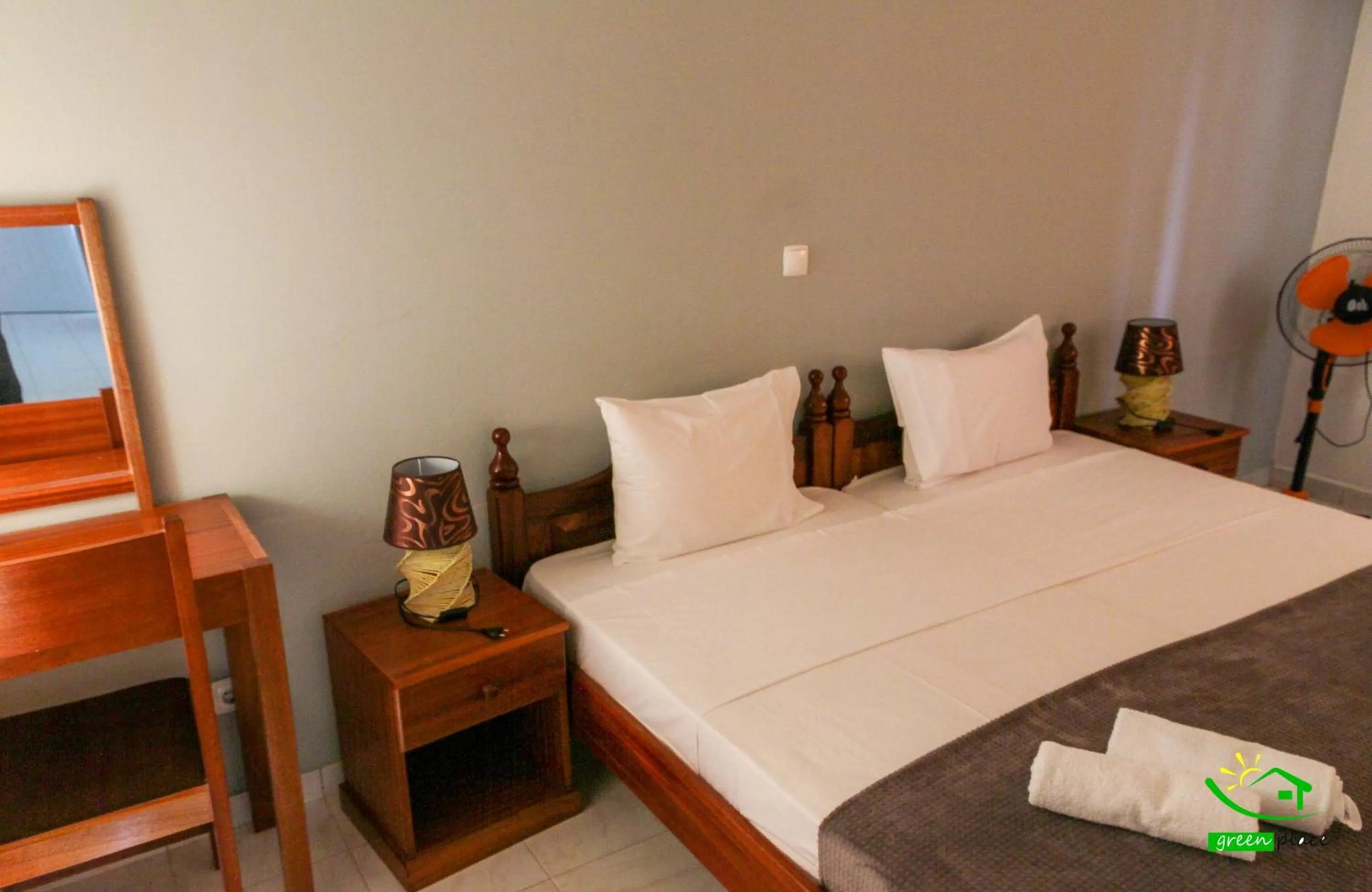 Bed in Pousada Green Place